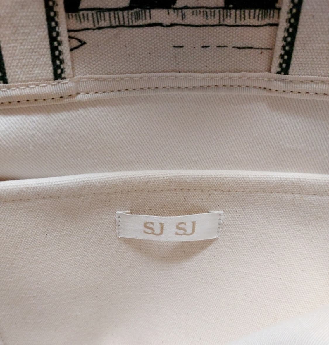 무배) 새상품) 한섬 SJSJ 북토트백 가방 북 토트백 SJ 에스제이 상품이미지8