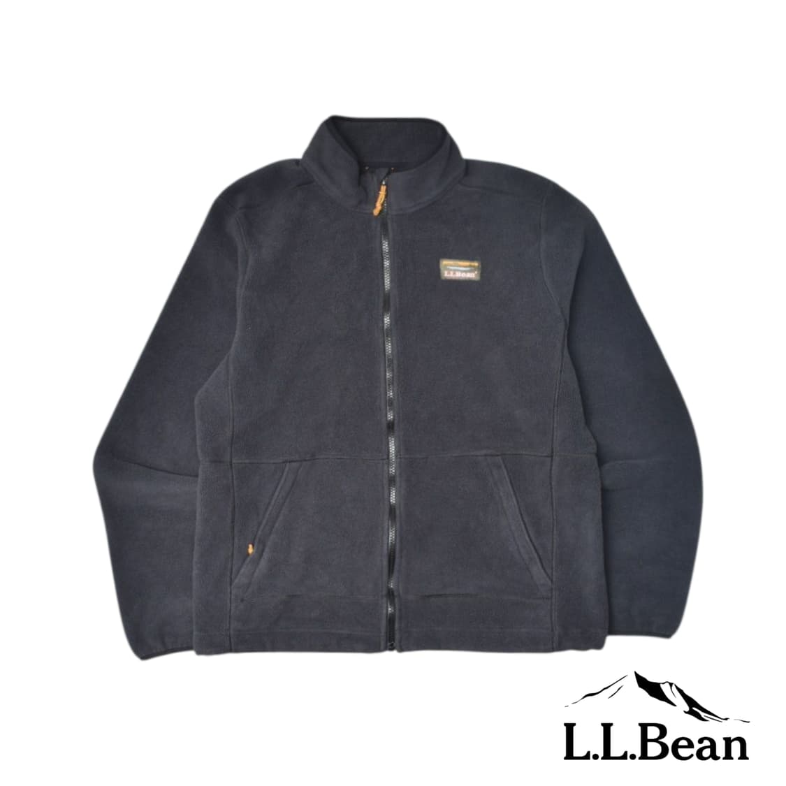  엘엘빈 LLBEAN 패치 후리스 플리스 자켓 집업 점퍼 M N0339 상품이미지1