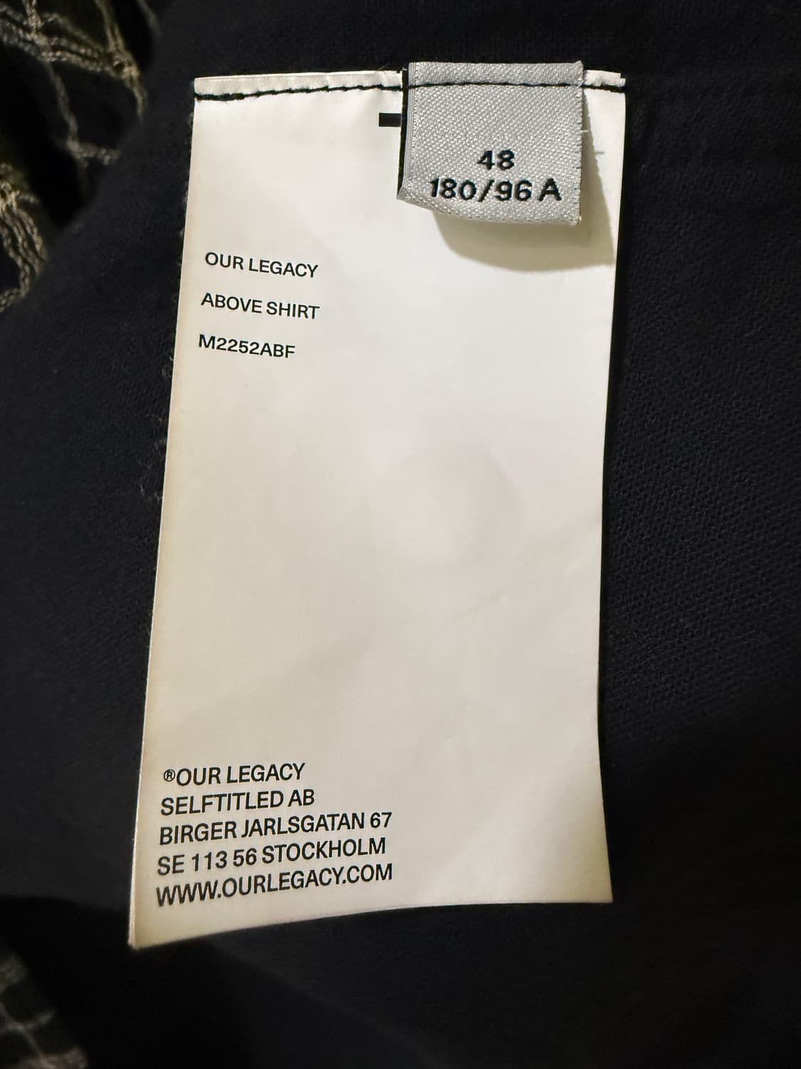 [48] 아워레가시 어보브 셔츠 피쉬넷 상품이미지4