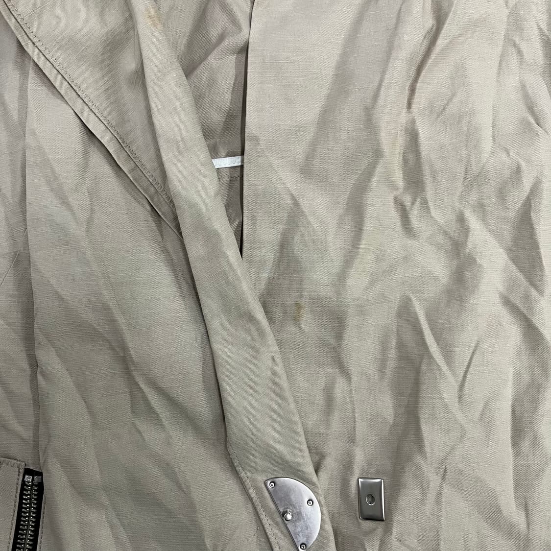 82 한섬 시스템 린넨 하프 자켓 0213M 상품이미지7