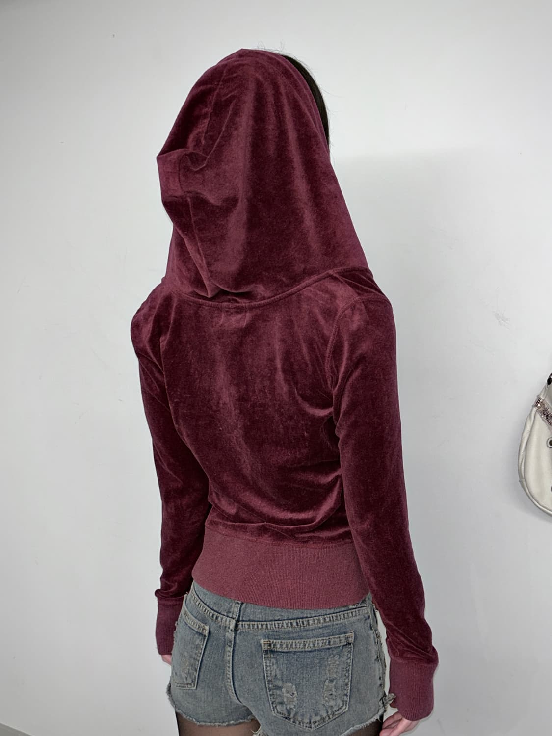 Juicy Couture Ribbon String Draped Hood 상품이미지4