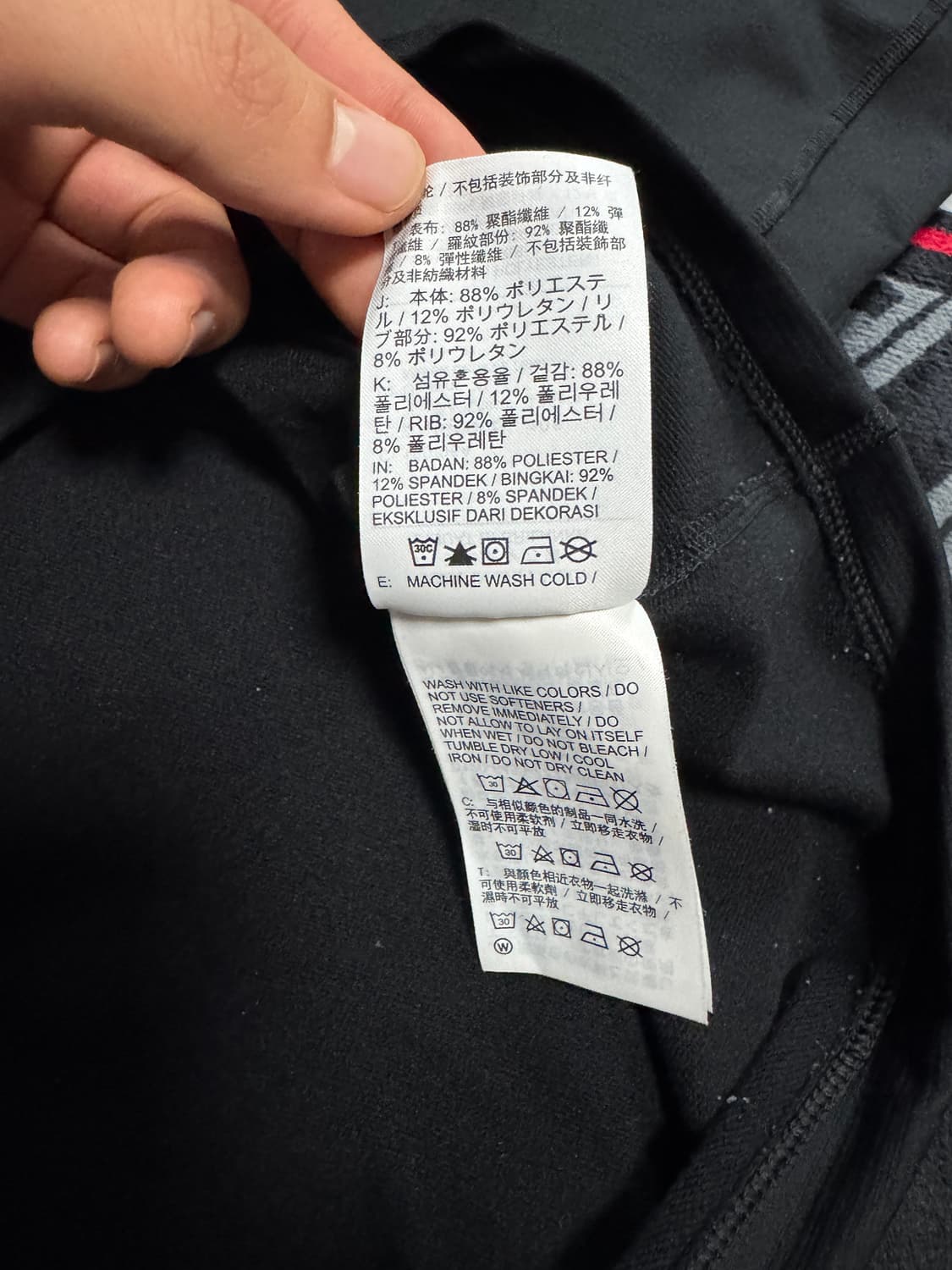 나이키 프로 웜 롱 슬리브 모크 넥 블랙 상품이미지7