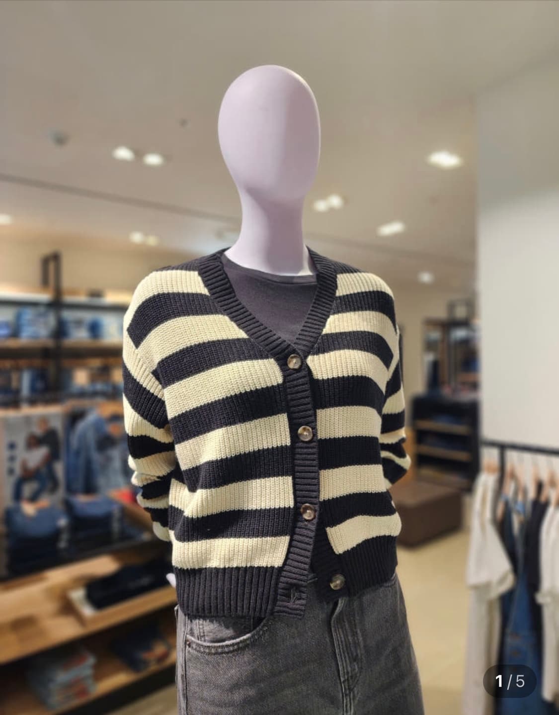 리바이스 여성 스노우 플레이크 가디건 상품이미지2