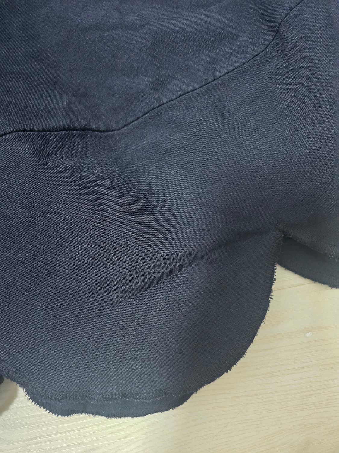 꼼데가르송 스카랩 스커트 네이비  상품이미지4