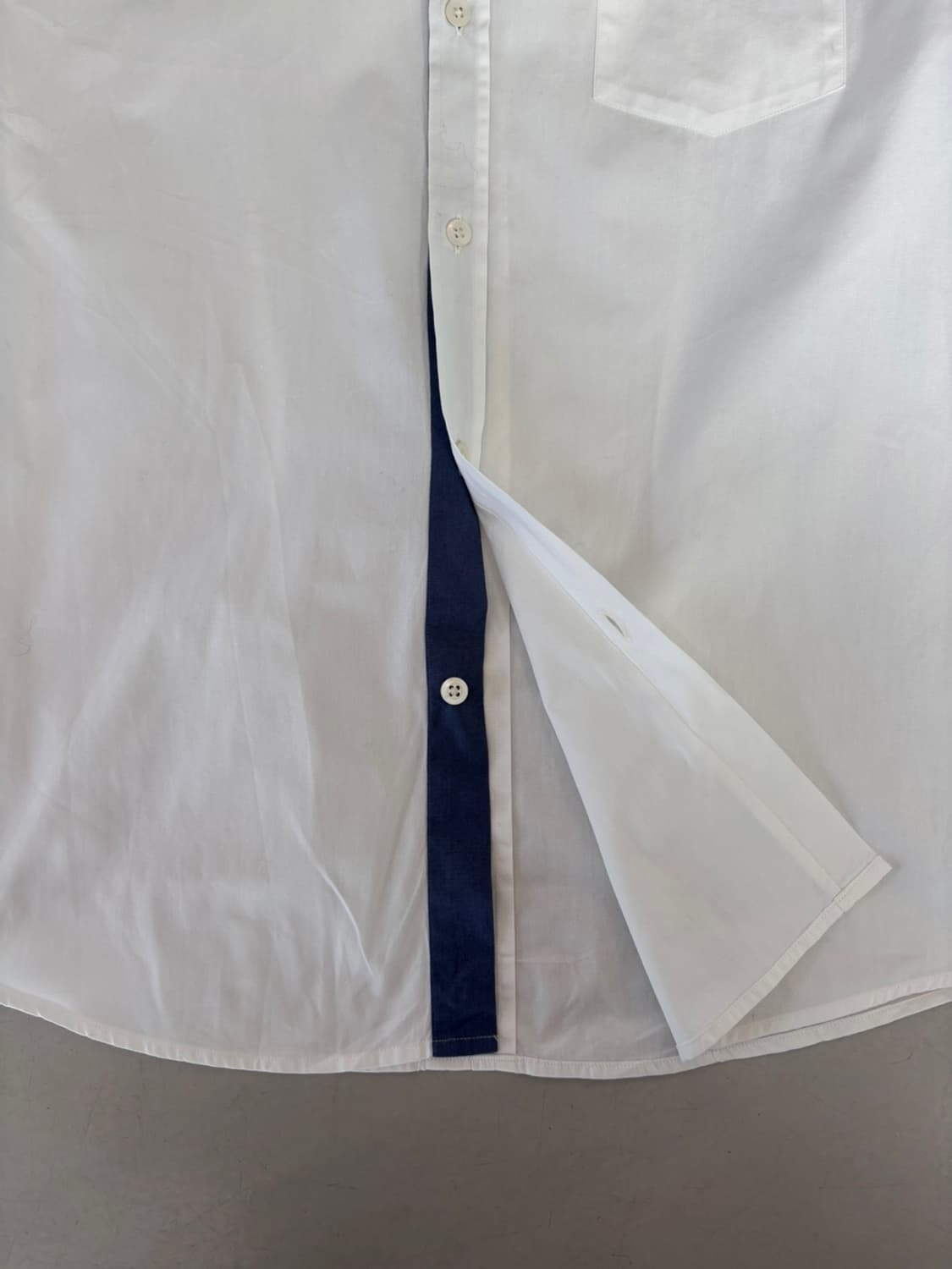 Vintage Dries Van Noten Half Shirt 상품이미지5