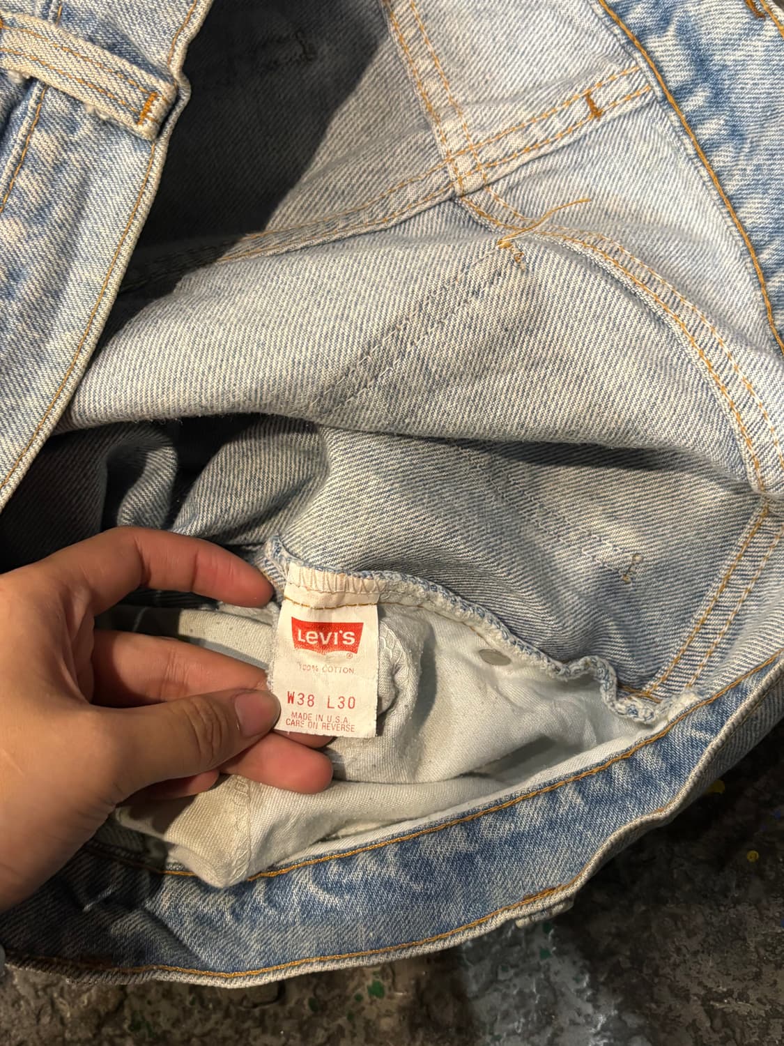 MADE IN USA 🇺🇸 리바이스 506 오렌지탭 상품이미지10