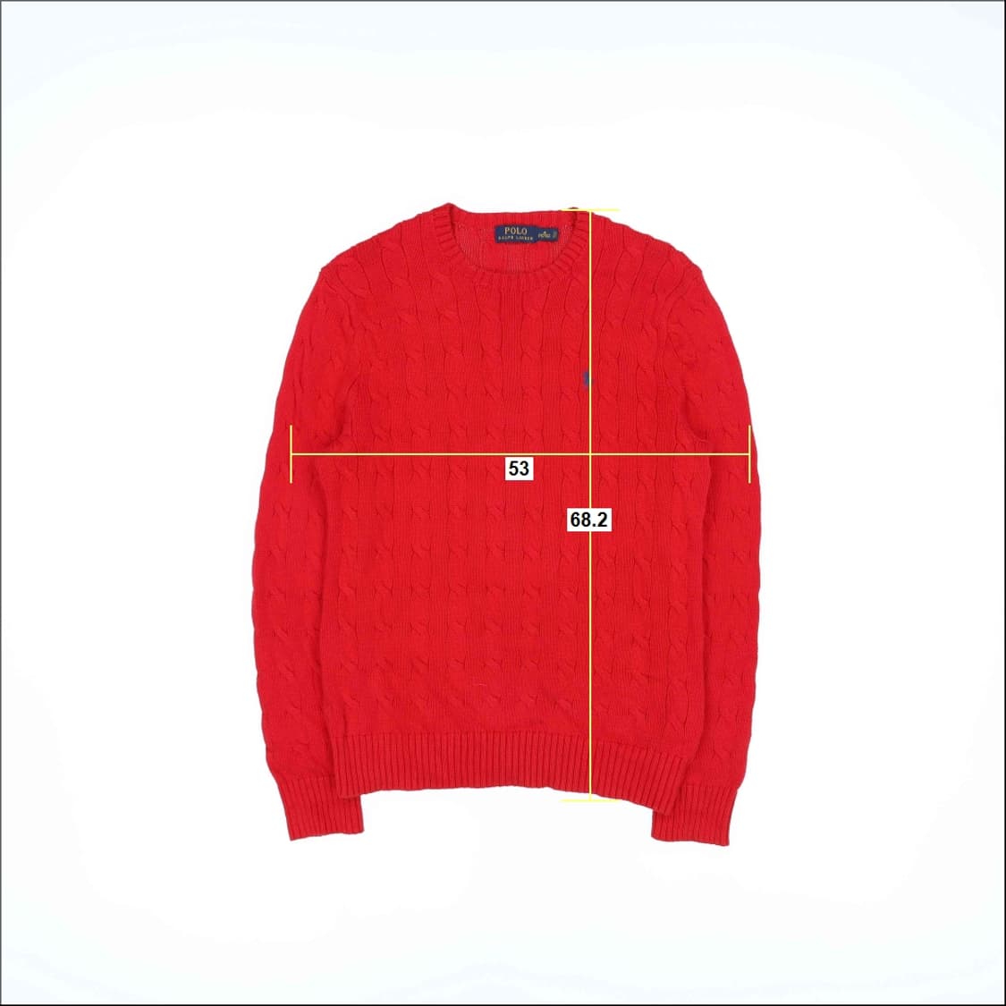 [M] 신형 폴로 랄프로렌 남성 케이플 꽈배기 니트 N7098 상품이미지6