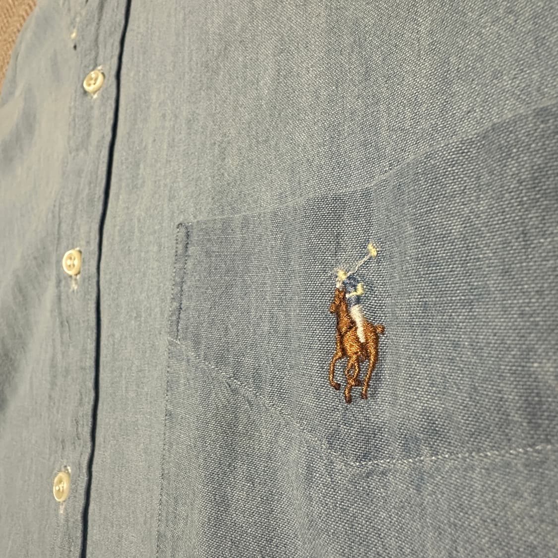 POLO RALPH LAUREN big shirt denim 상품이미지3