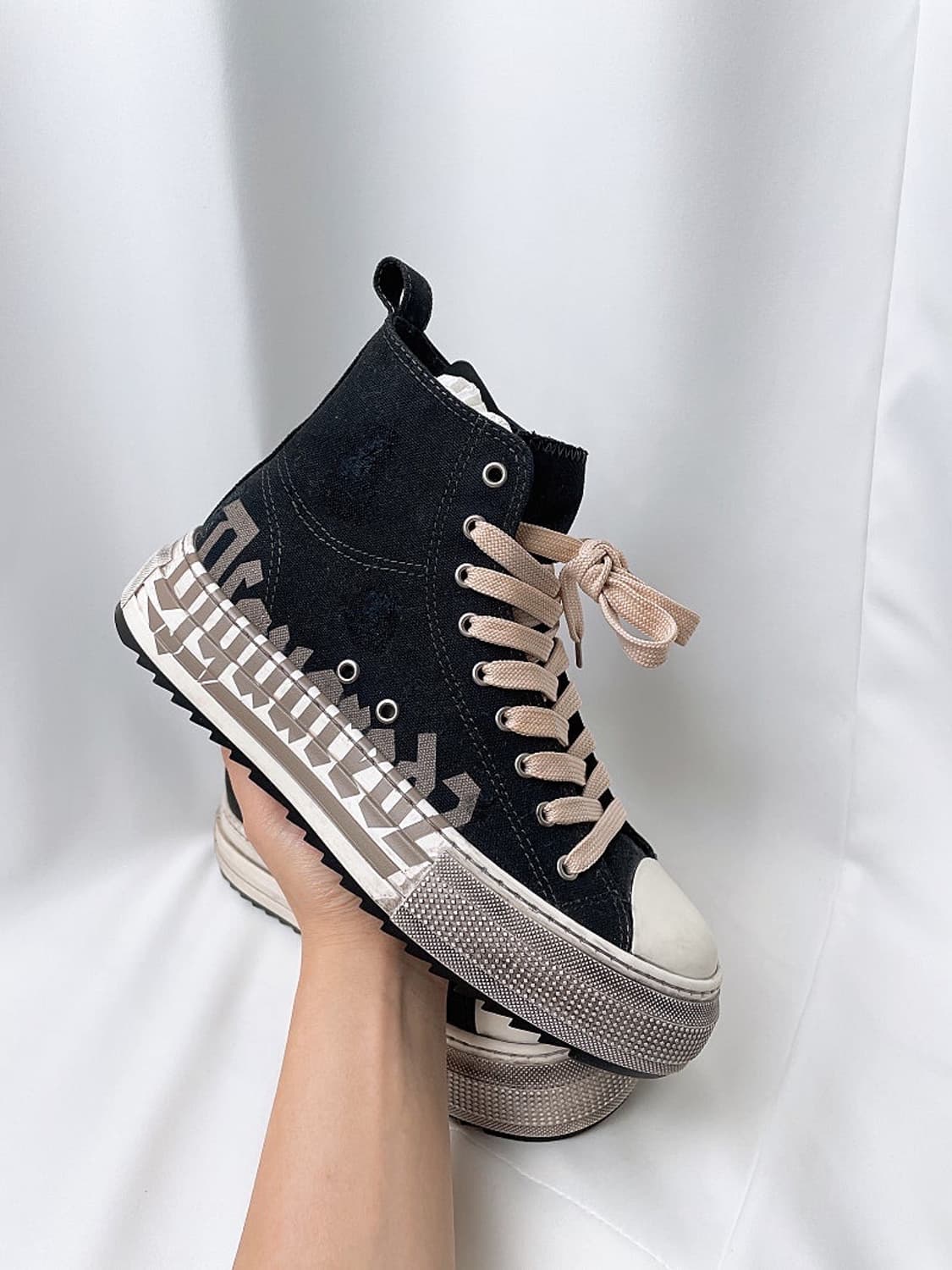 (정품/새상품) 디스퀘어드2 남성 하이탑 스니커즈 상품이미지7