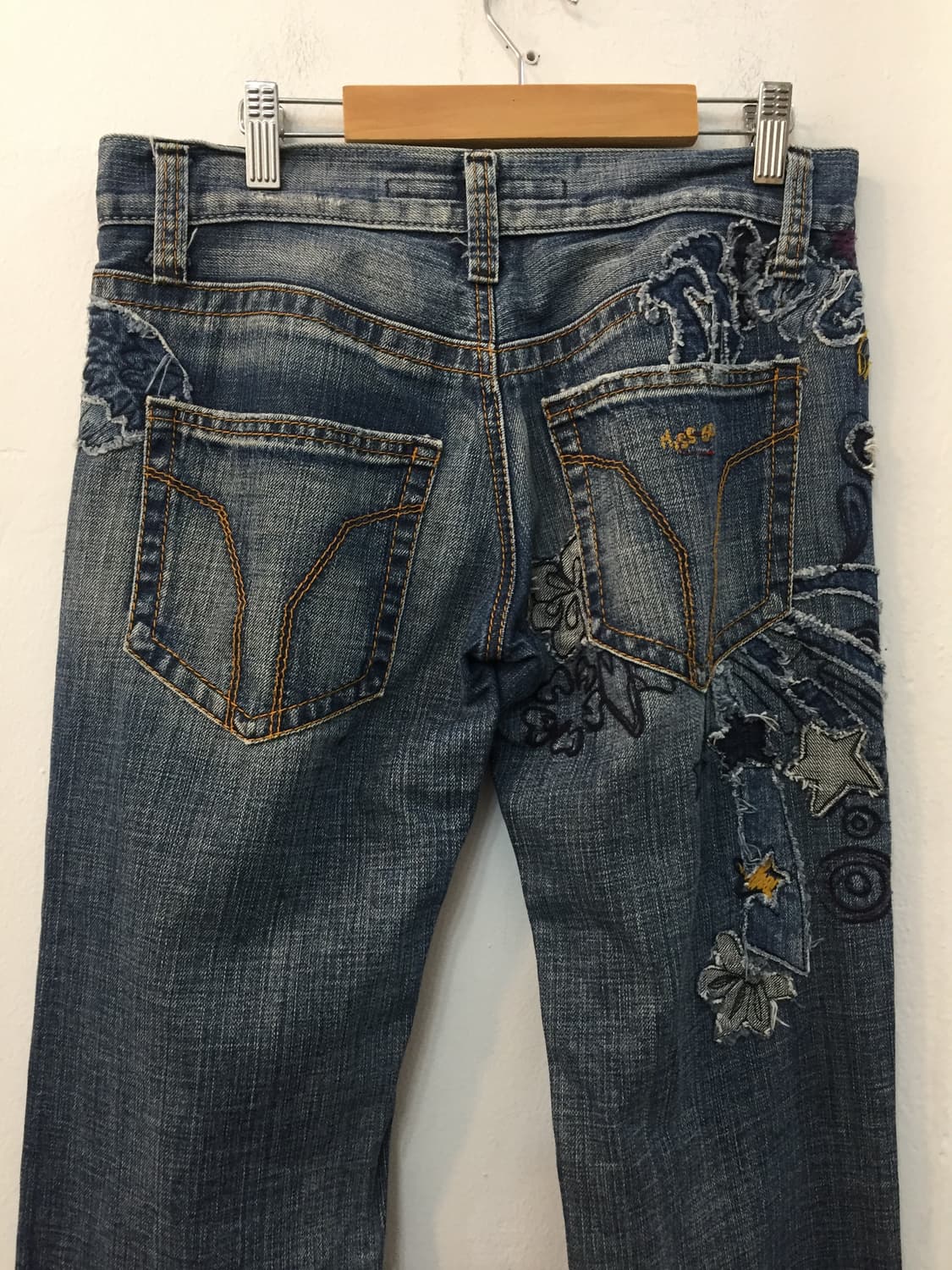 miss sixty 패치 데미지 부츠컷 데님 27 상품이미지9