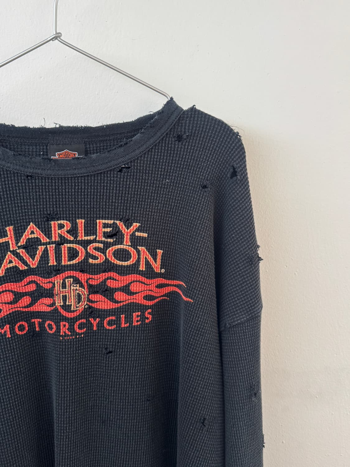 Harley Davidson Flame Thermal Long Sleev 상품이미지3