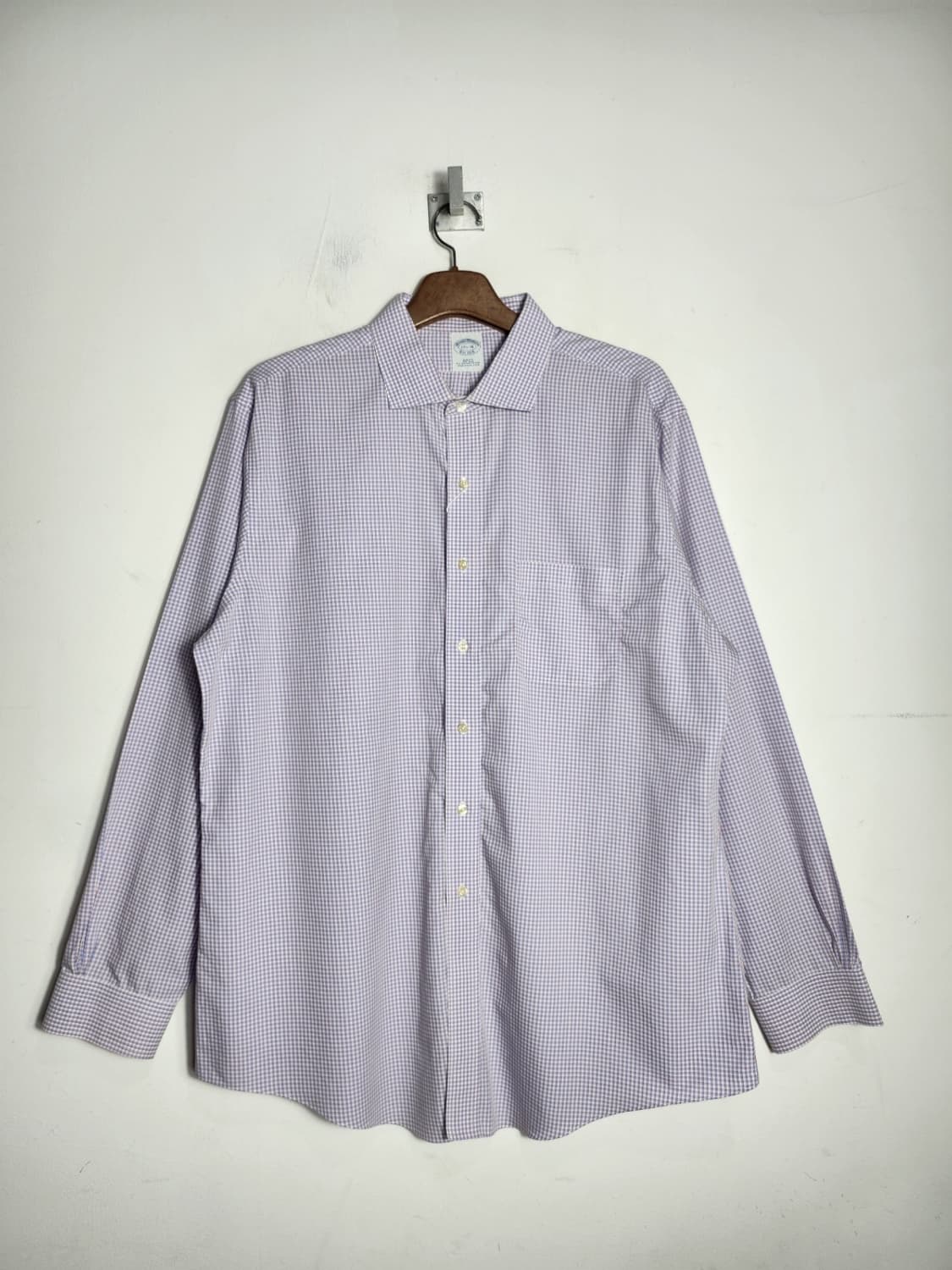 브룩스 브라더스 슬림 핏 코튼 셔츠 상품이미지1