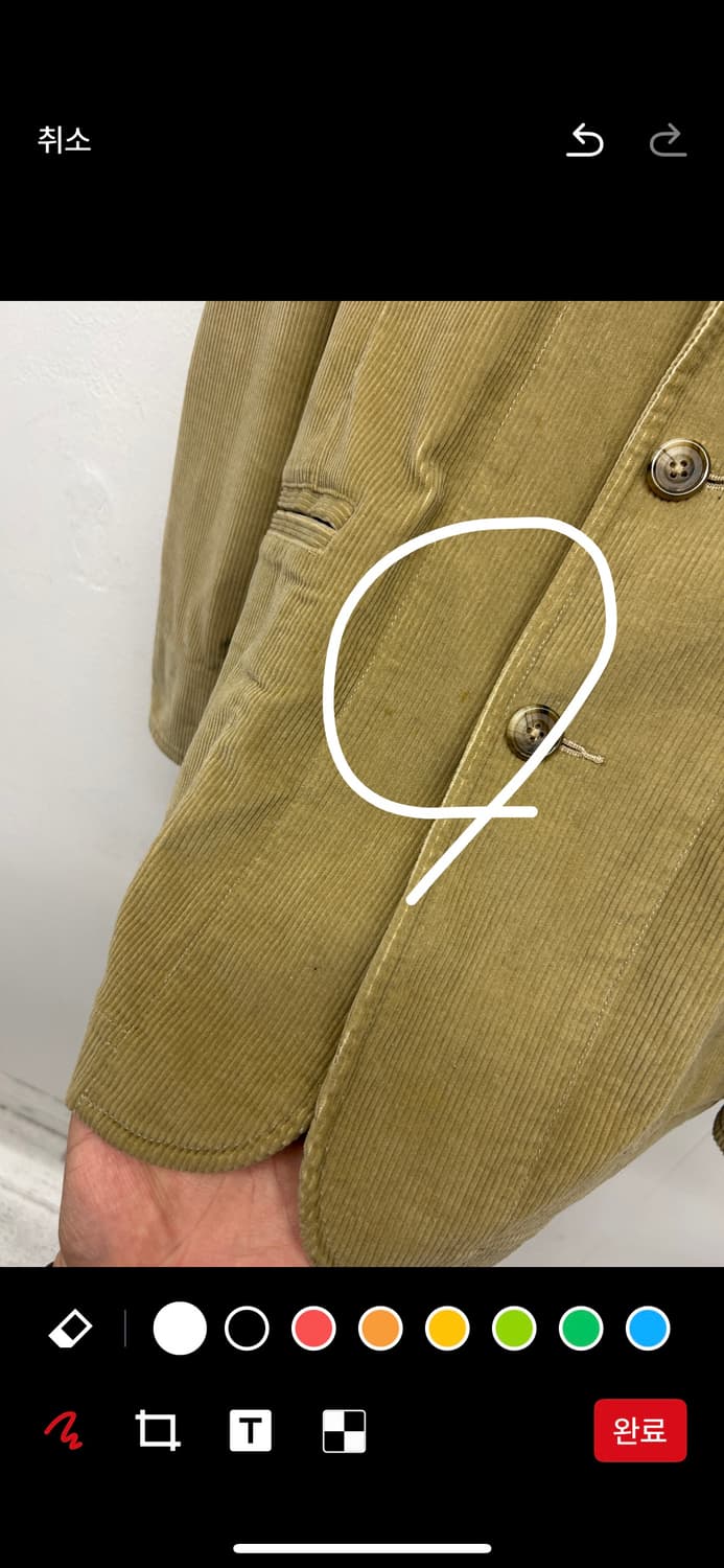 엘엘빈 코듀로이 3버튼 자켓 상품이미지6