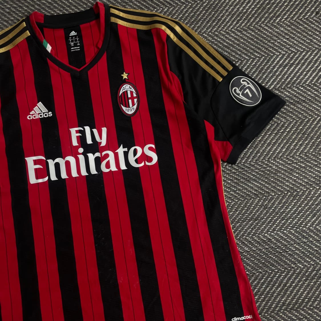 아디다스 ac밀란 13-14 시즌 리그 패치 카카 유니폼y 3521 상품이미지4