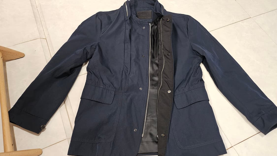 [105(100~슬림105)] 타임옴므 네이비 자켓 상품이미지2