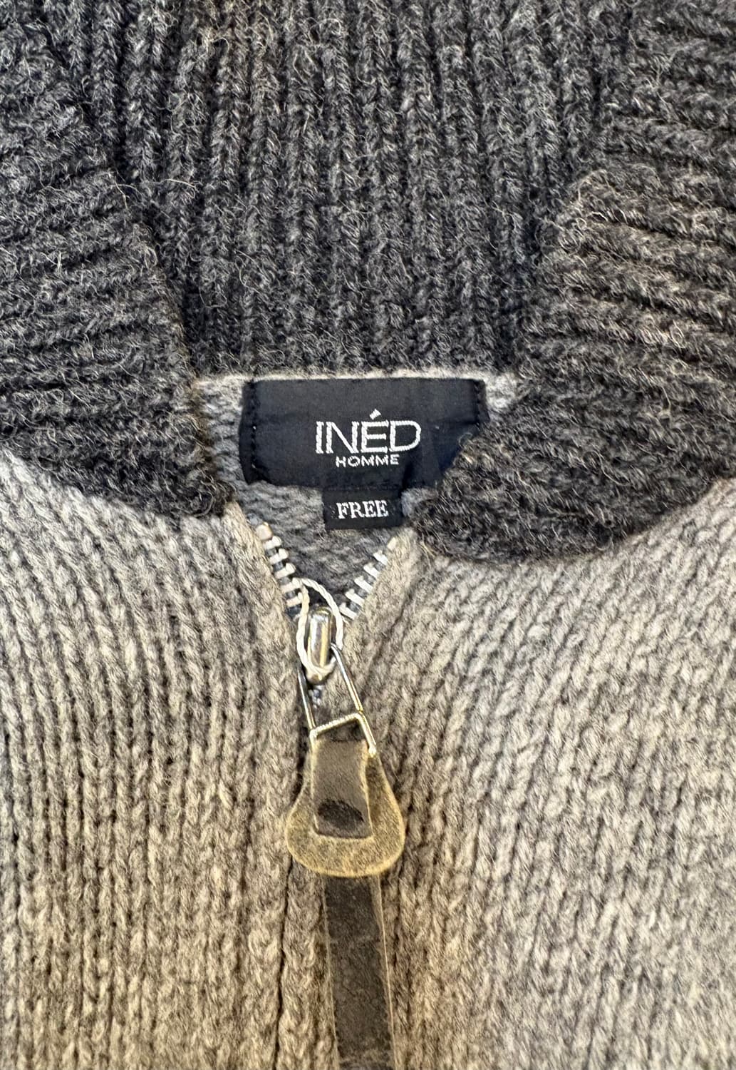 이네드 옴므 울 집 가디건 상품이미지3