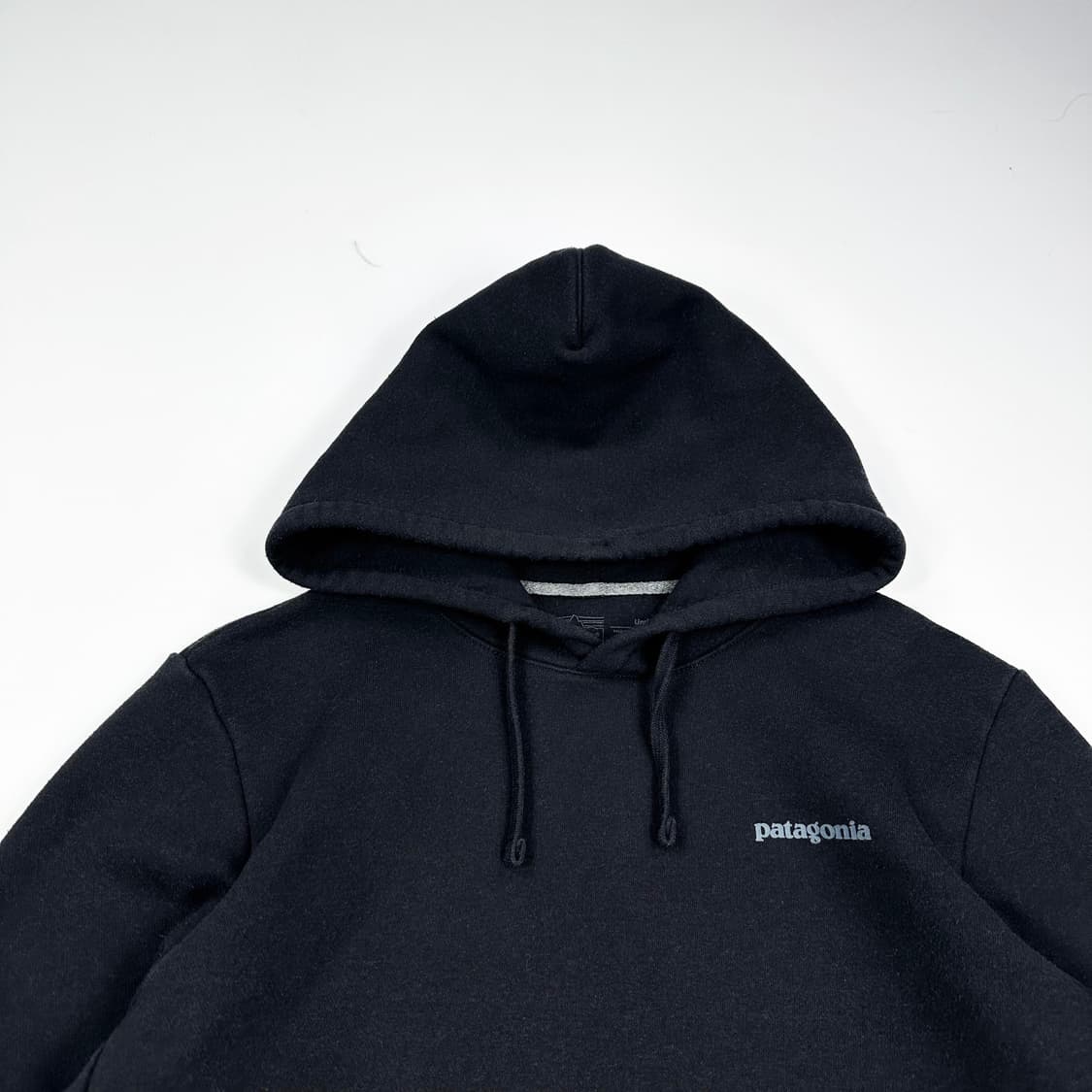 파타고니아 시그니처 로고 블랙 후드티 (M) 상품이미지1