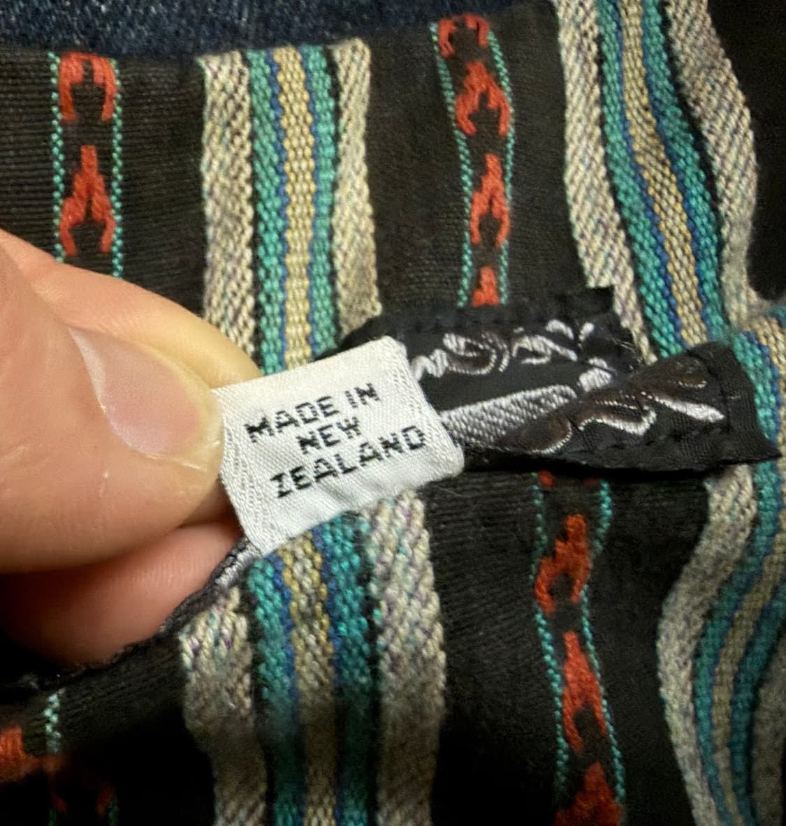 타운앤컨트리(T&C) 90s 빈티지 클래식 서프 에스닉 안감 데님자켓 상품이미지5