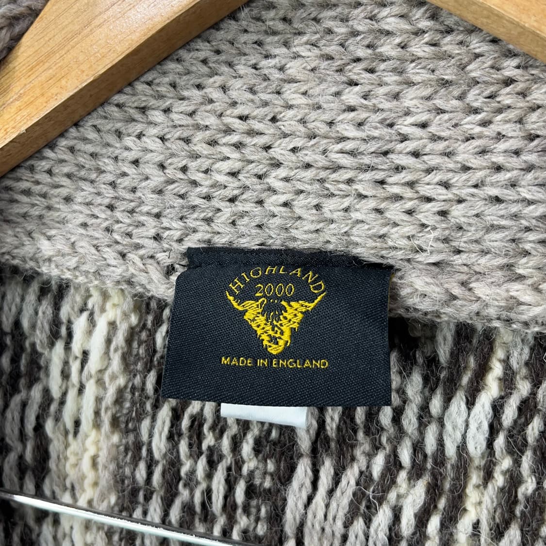 [Highland 2000] 하이랜드2000 노르딕 패턴 프린지 케이프 상품이미지6