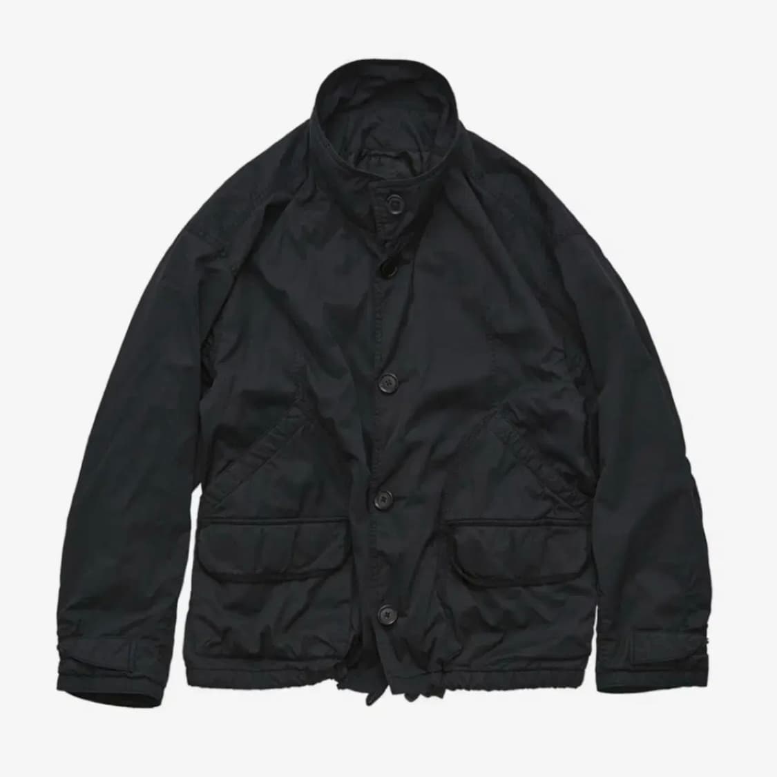 [3] 폴리테루 크롭 헌팅 자켓 잉크 상품이미지1