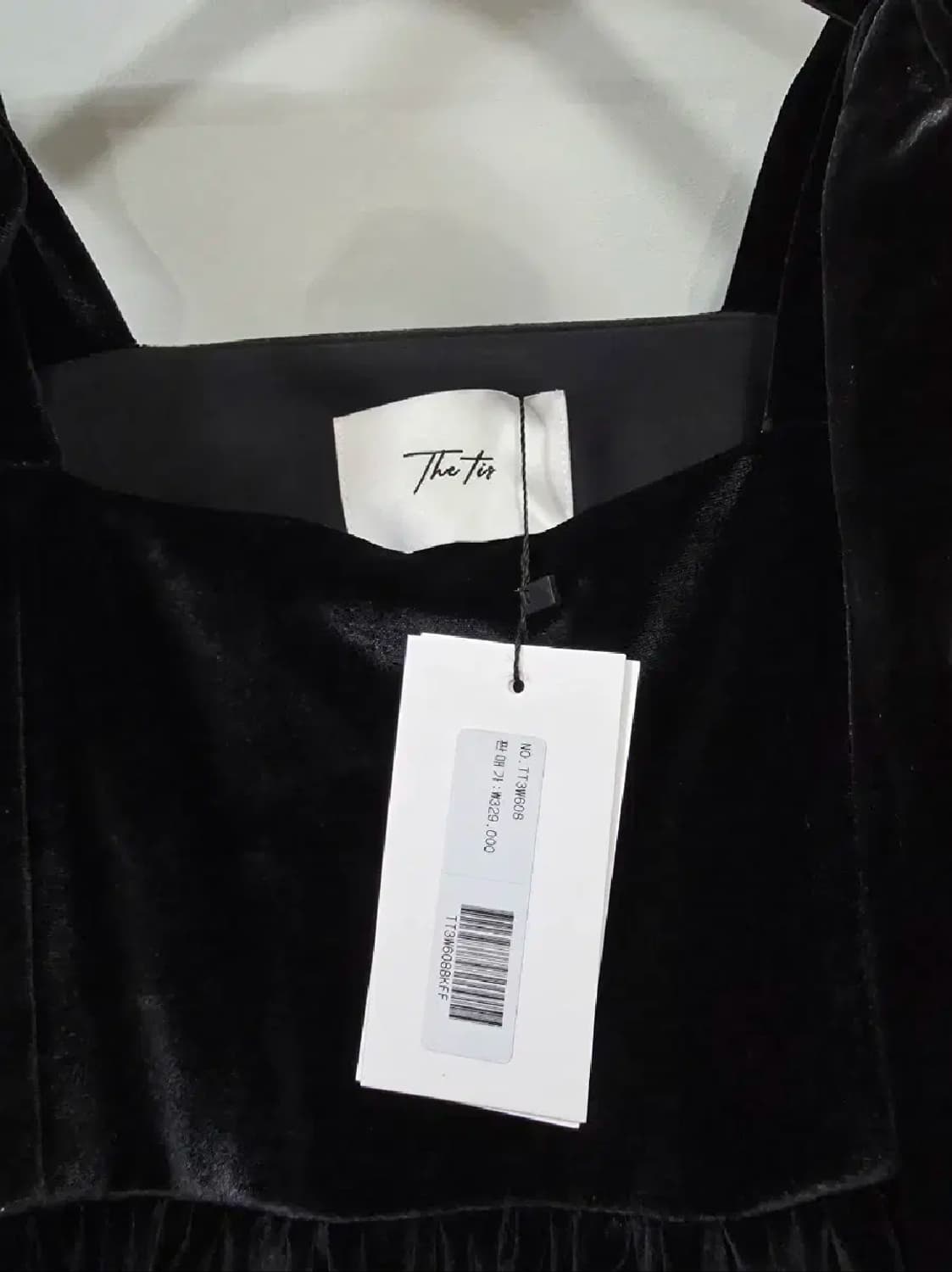 더티스 벨벳 드레스 thetis velvet muffin dress 상품이미지8