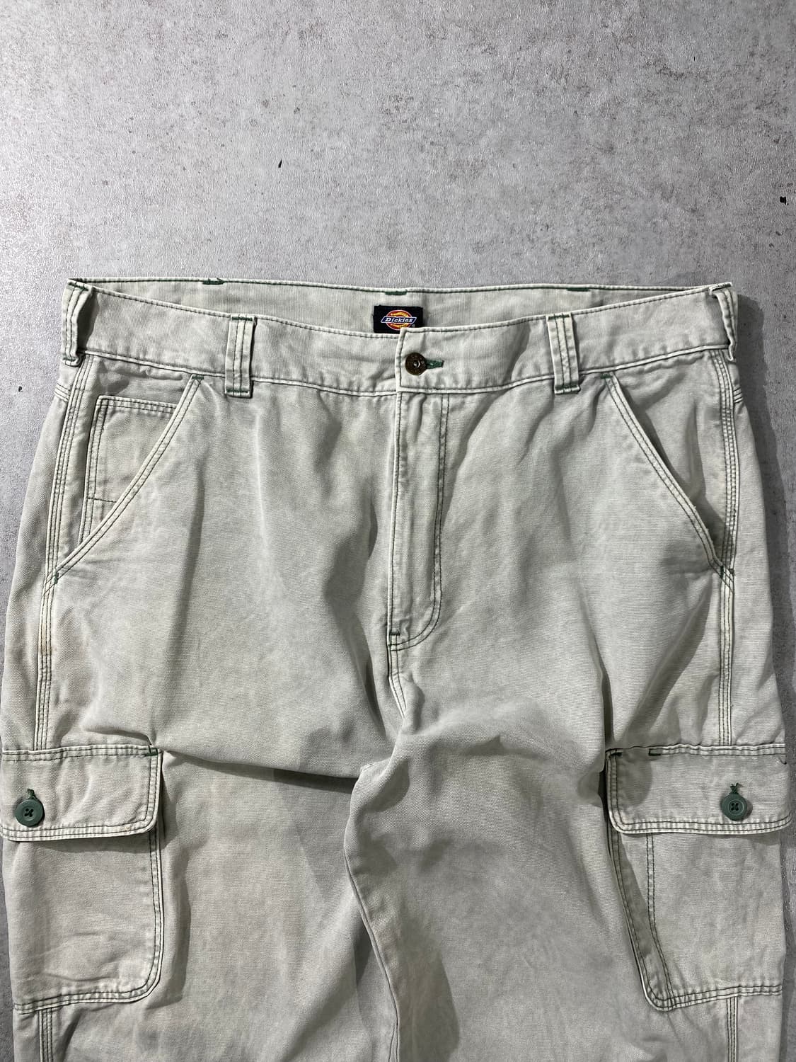 [38] Dickies 디키즈 오버사이즈 데님 카고 워크팬츠 상품이미지2