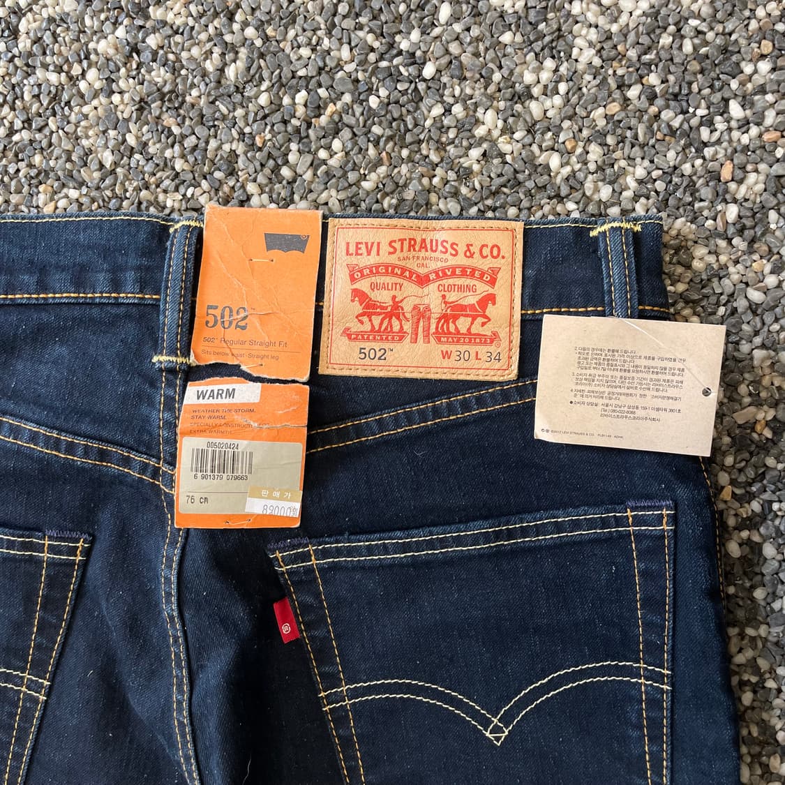 리바이스 502 레귤러 스트레이트 데님 (30) 상품이미지5