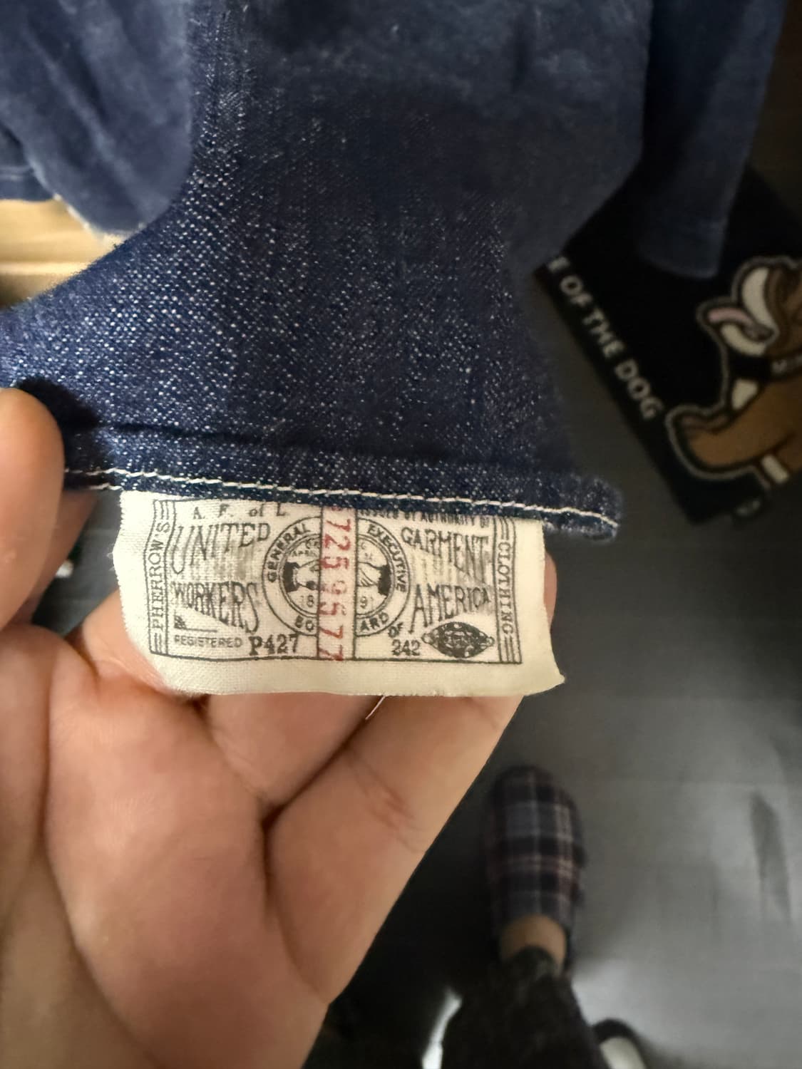 페로우즈 데님셔츠 상품이미지3