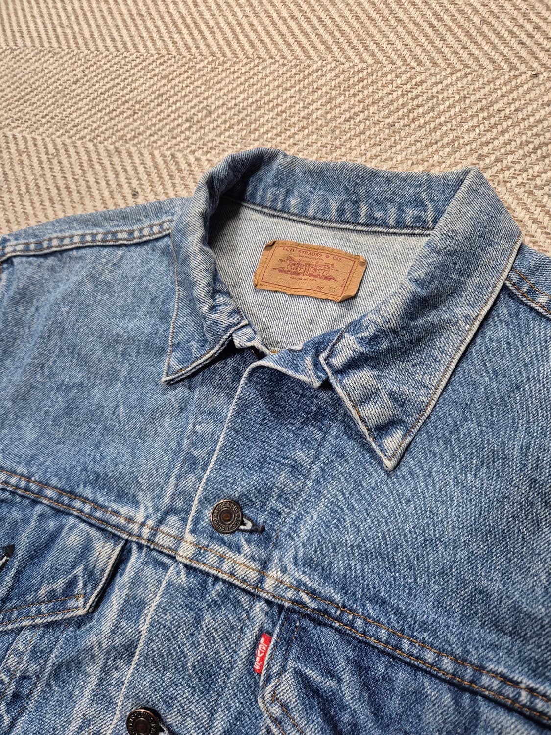 80s 미제 리바이스 트러커 상품이미지2