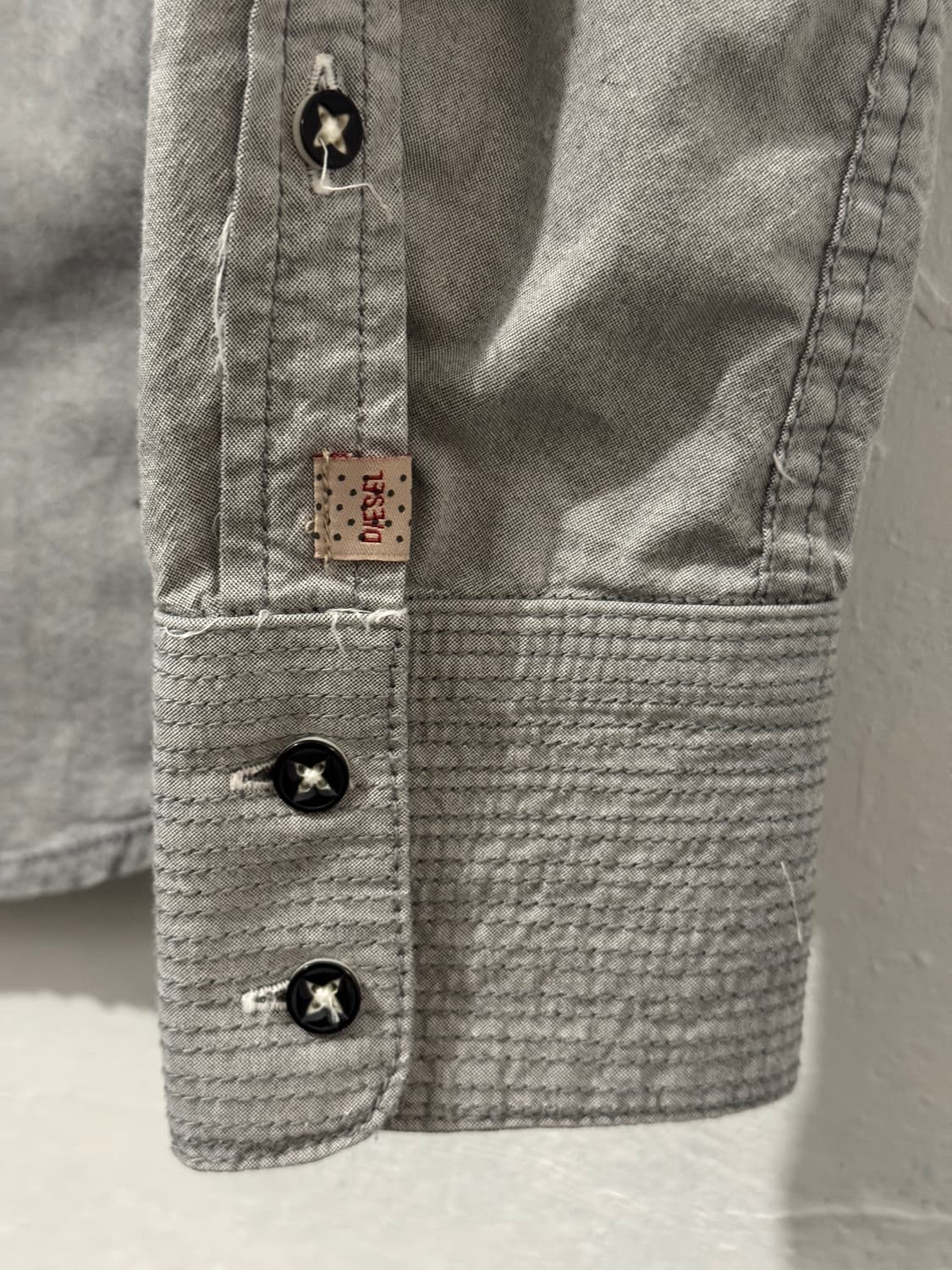 디젤 978 자수 셔츠 상품이미지5