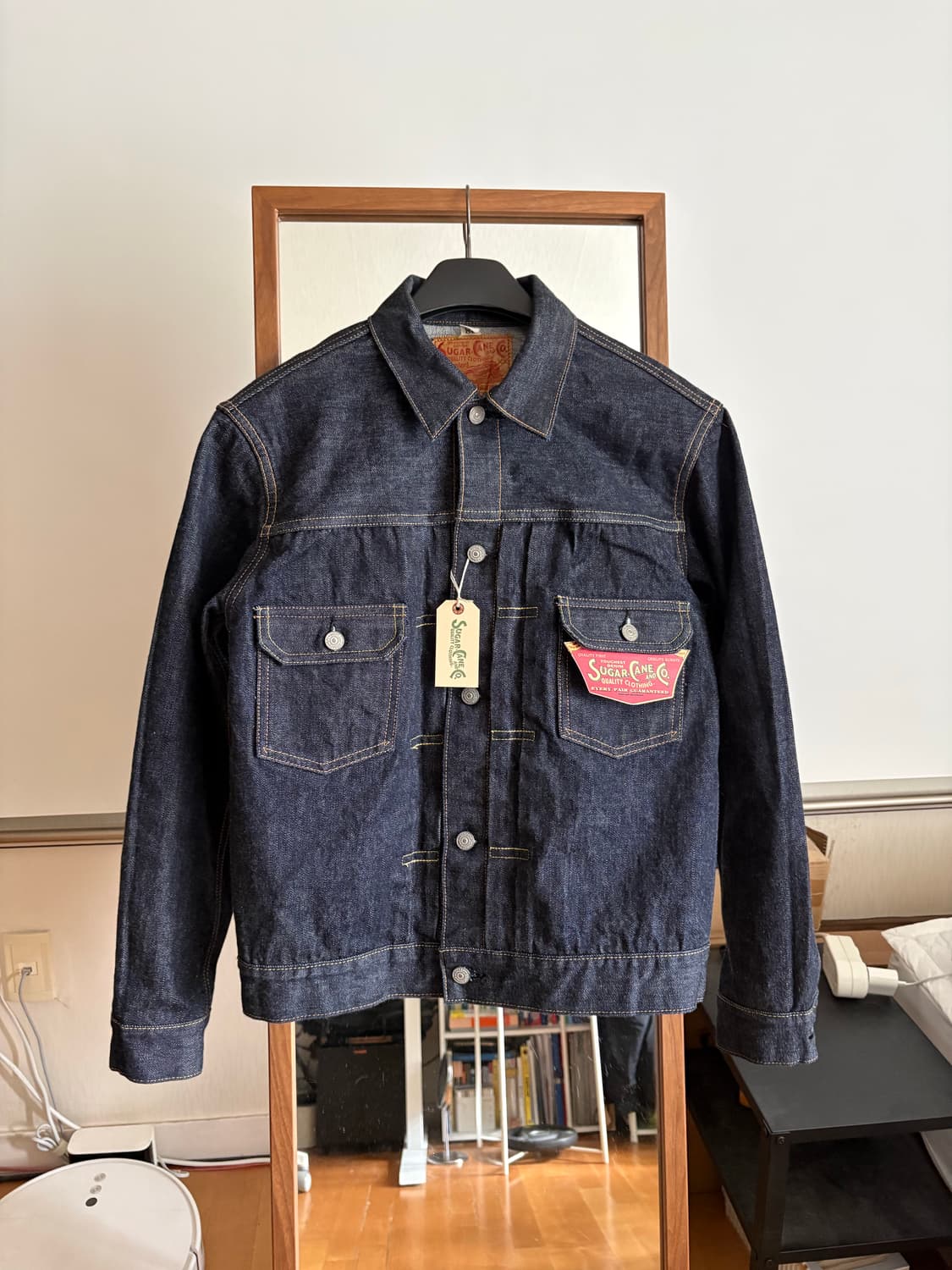 슈가케인 1953 데님자켓 38사이즈 팝니다. 상품이미지1