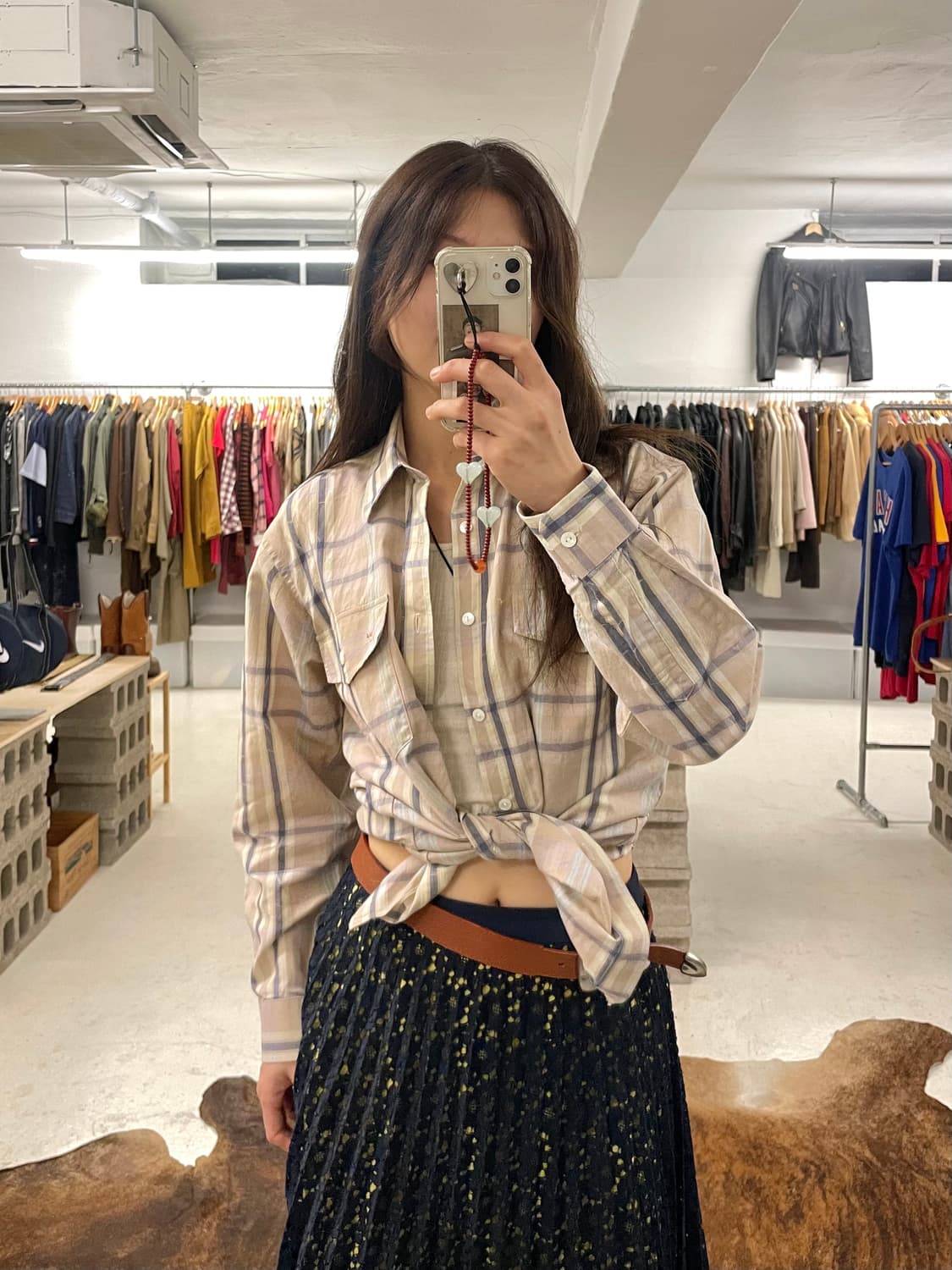 COURREGES check shirts 상품이미지4