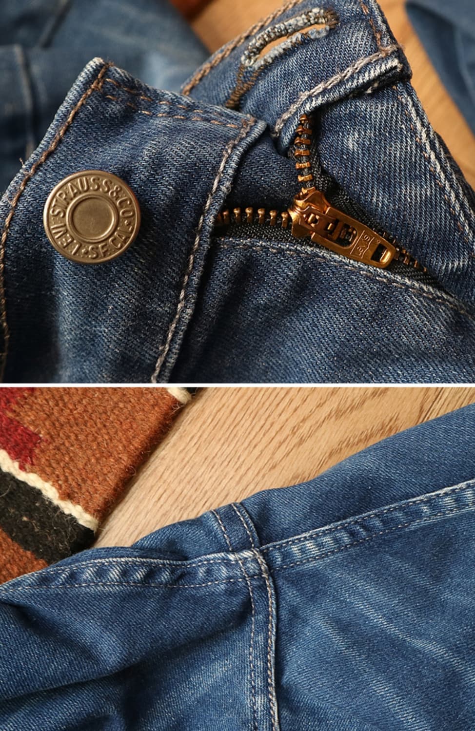  levis 리바이스 504 워싱 가공 데님
32사이즈  상품이미지8