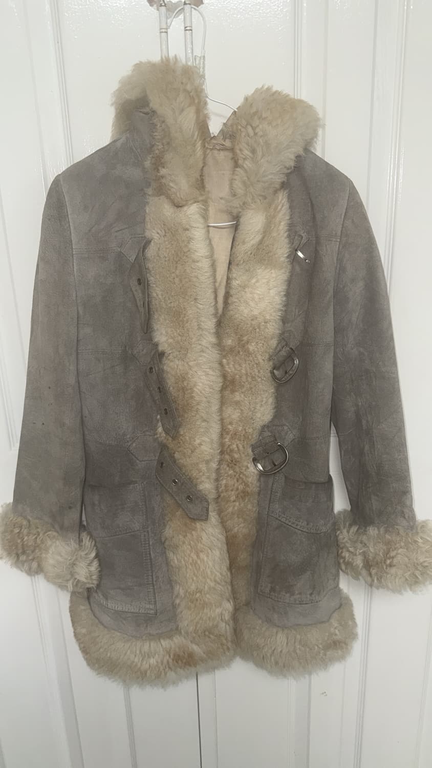 스웨이드 퍼자켓 상품이미지1