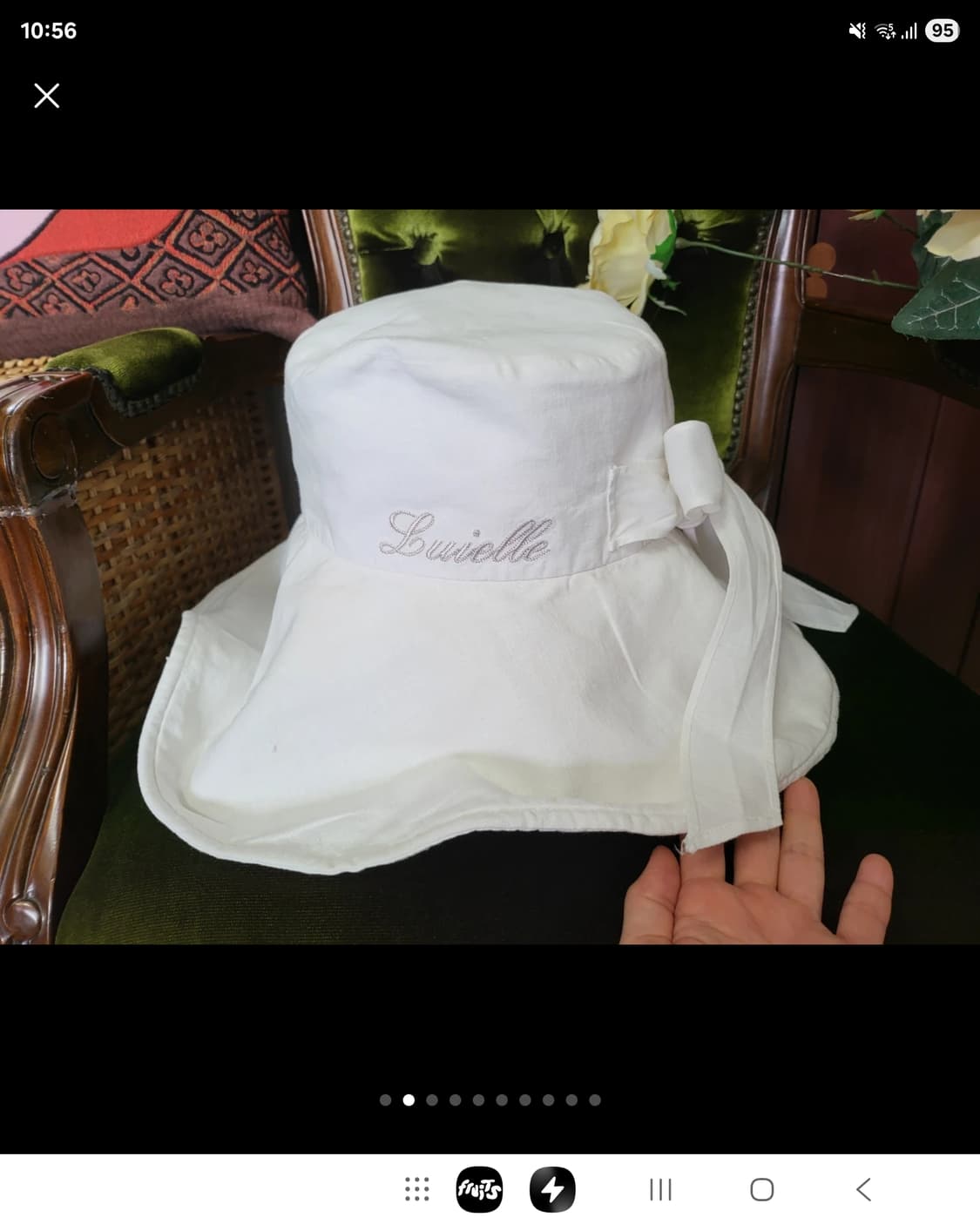 루이엘 와이어 챙 모자  상품이미지2