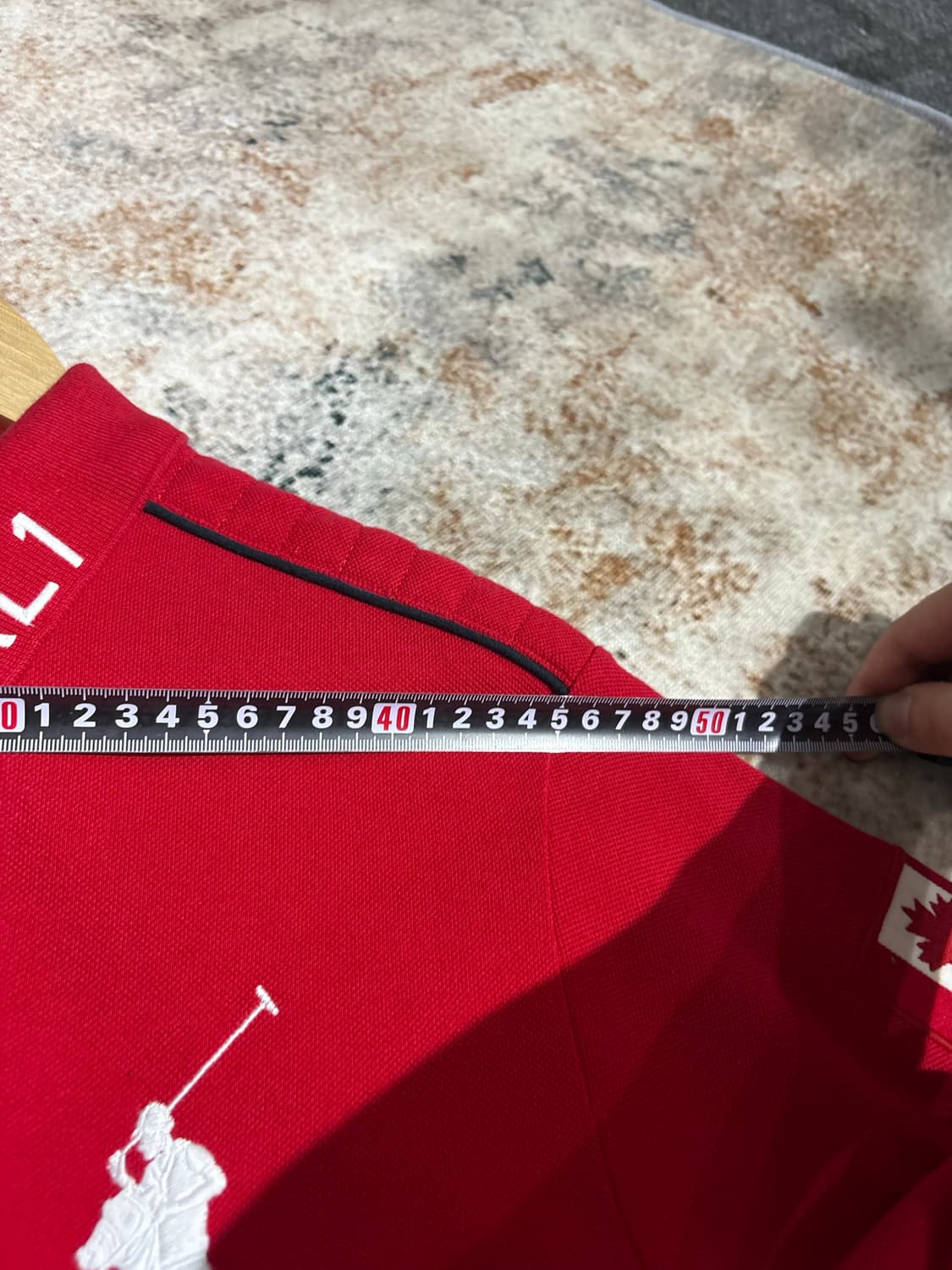 폴로 랄프로렌 빅포니 레이싱 캐나다팀 카라 반팔티셔츠 상품이미지10