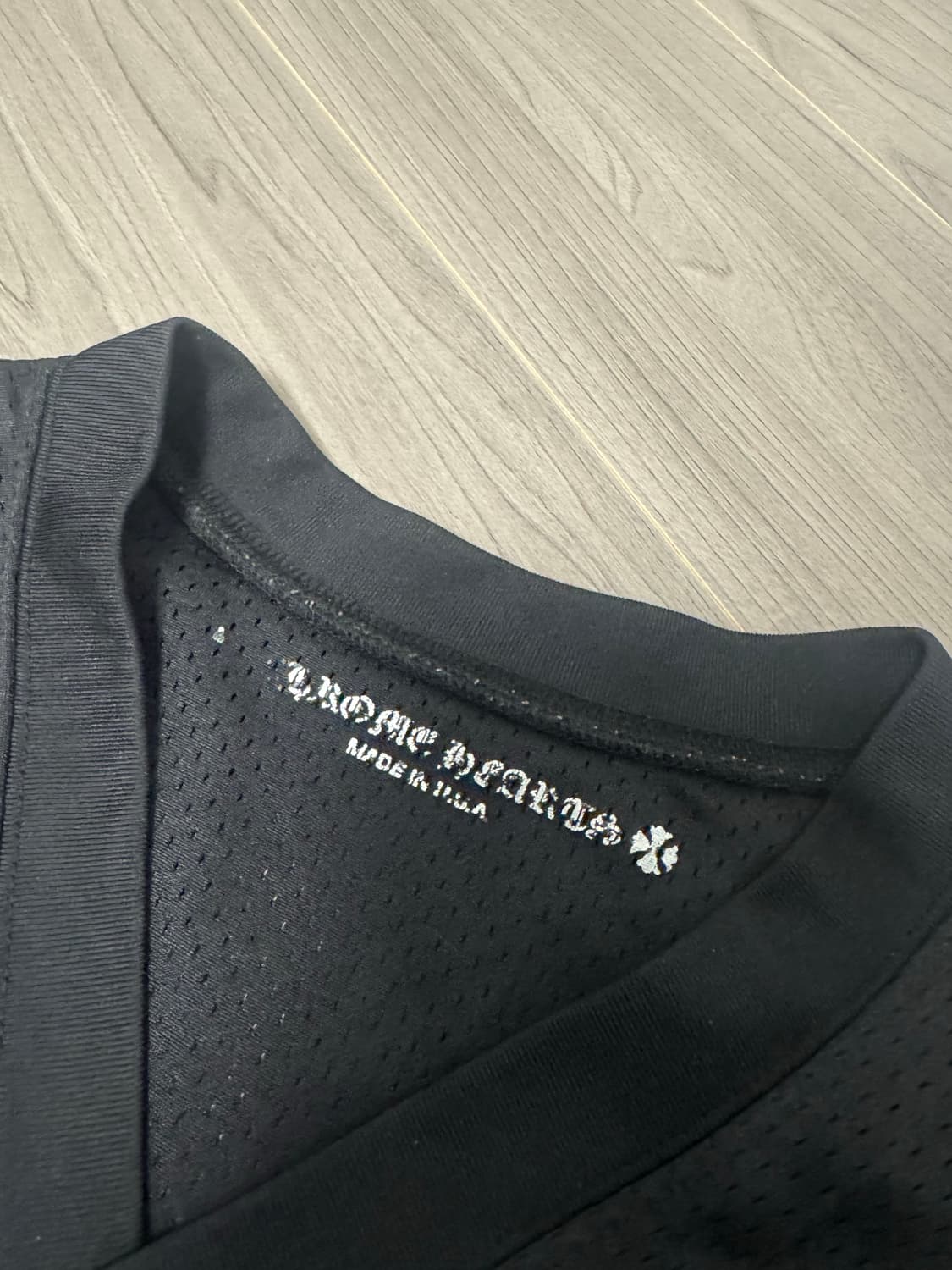 크롬하츠 메쉬 롱슬리브 블랙 XL 상품이미지2