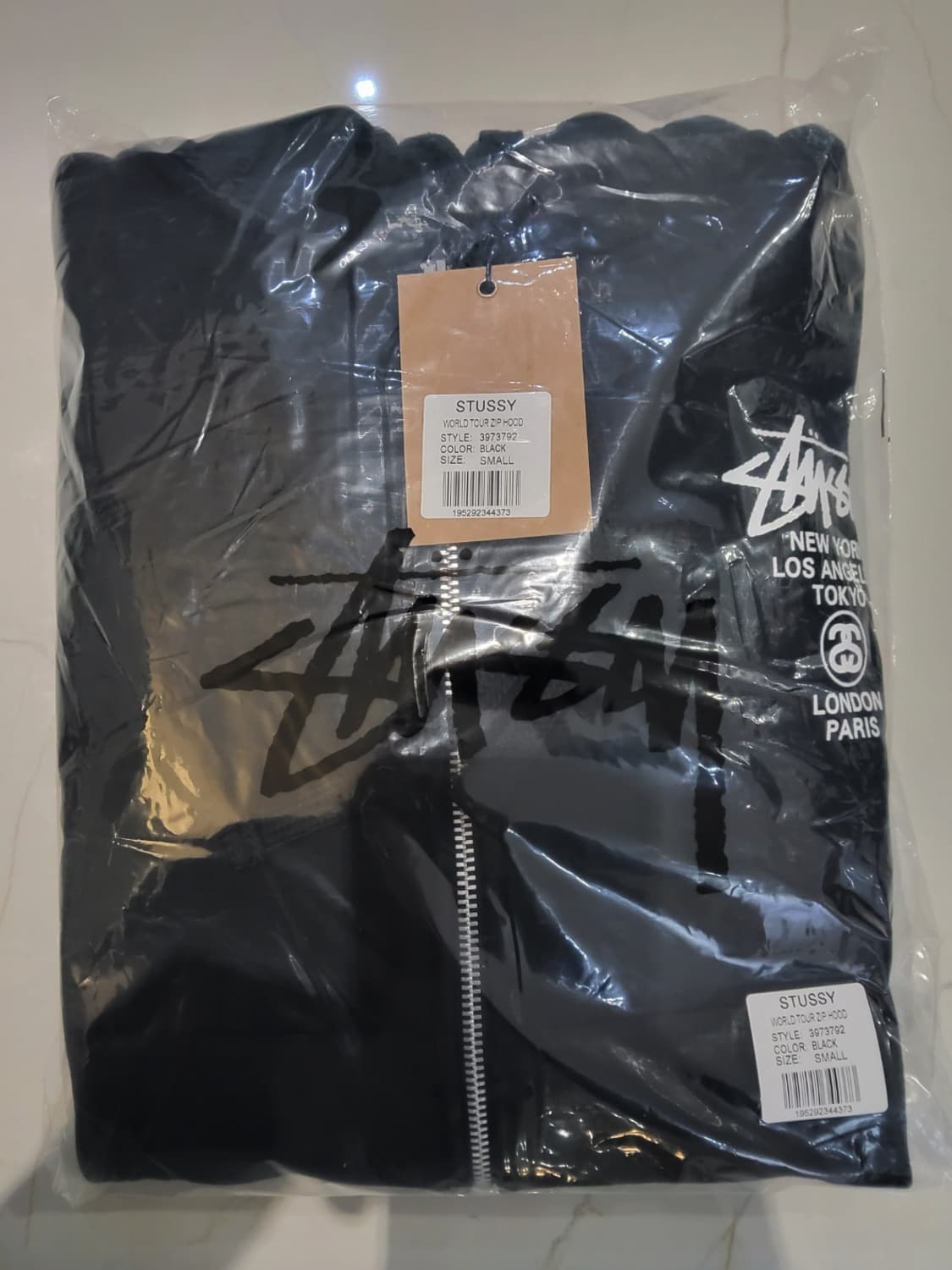 월드투어집업 블랙 M/L 결제창입니다 상품이미지1