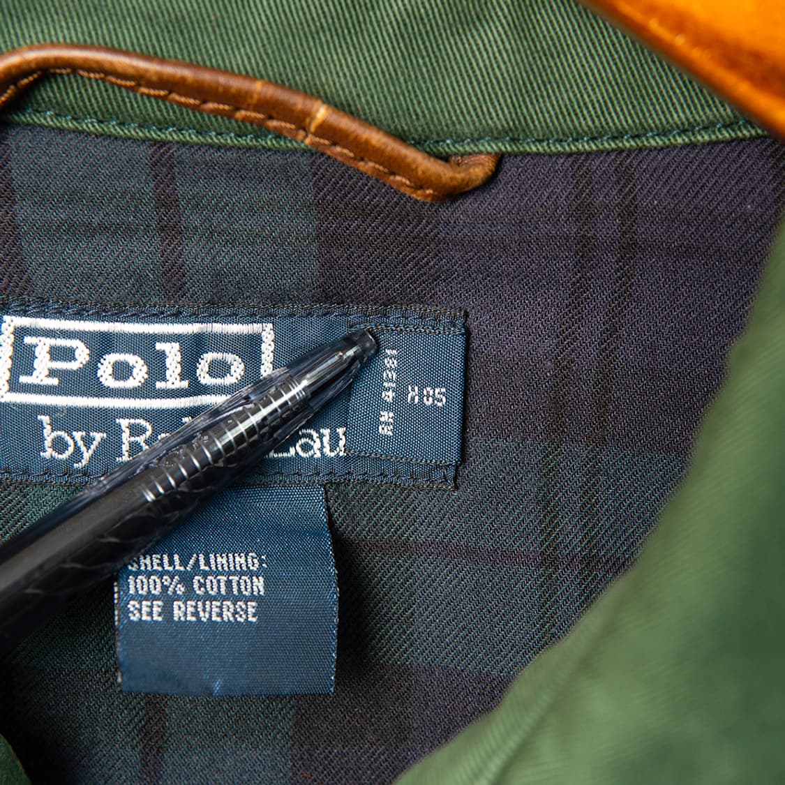 [110] 90s~ 폴로 랄프로렌 코튼 스윙탑 그린  상품이미지8