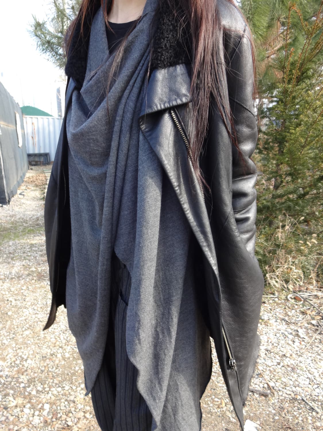 Helmut Lang leather coat 상품이미지1