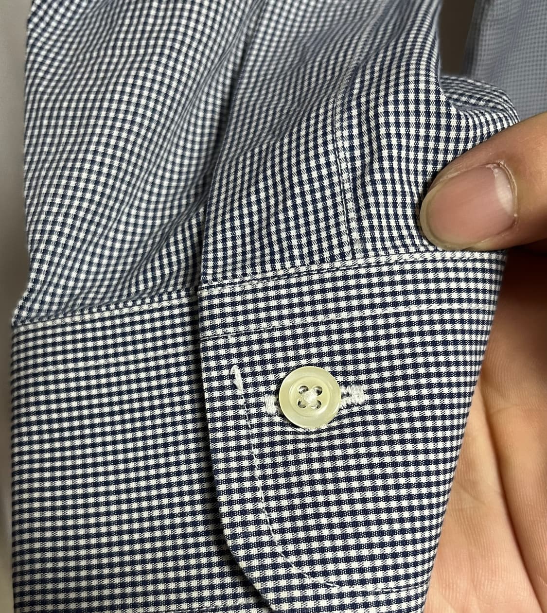 공용 브룩스브라더스 잔체크 셔츠 남방 100 상품이미지5