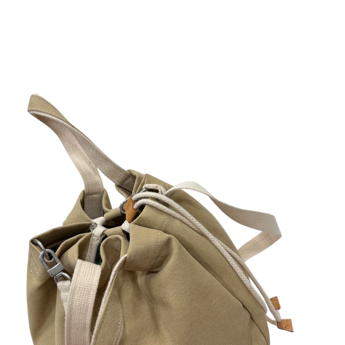 로우로우 캔버스 복조리 크로스백 가방 샌드 베이지 상품이미지3