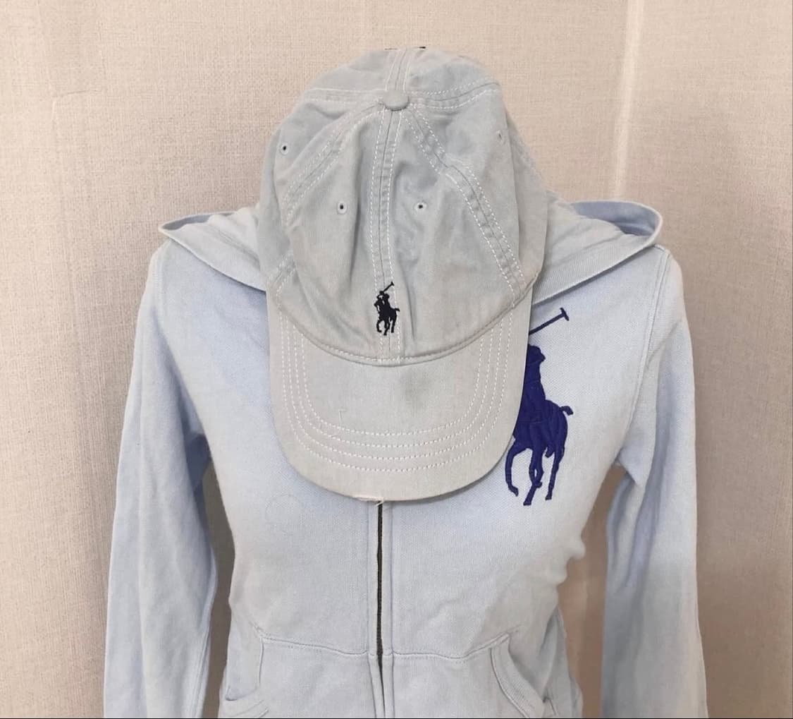 폴로 빈티지 연청 모자 상품이미지1