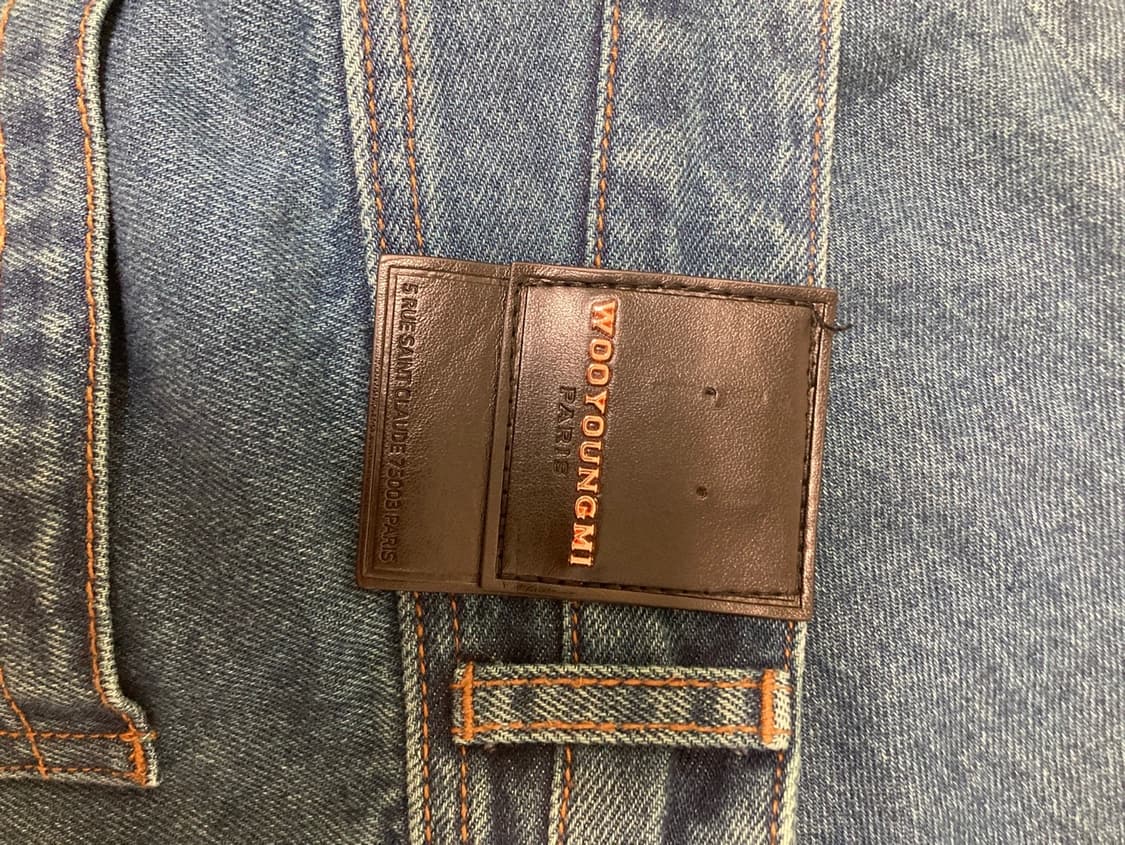 우영미 21시즌 롱스트레이트 중청 상품이미지3