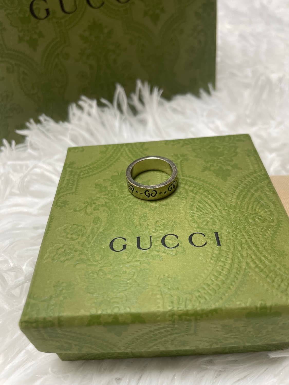 구찌 고스트 반지 9호 상품이미지3