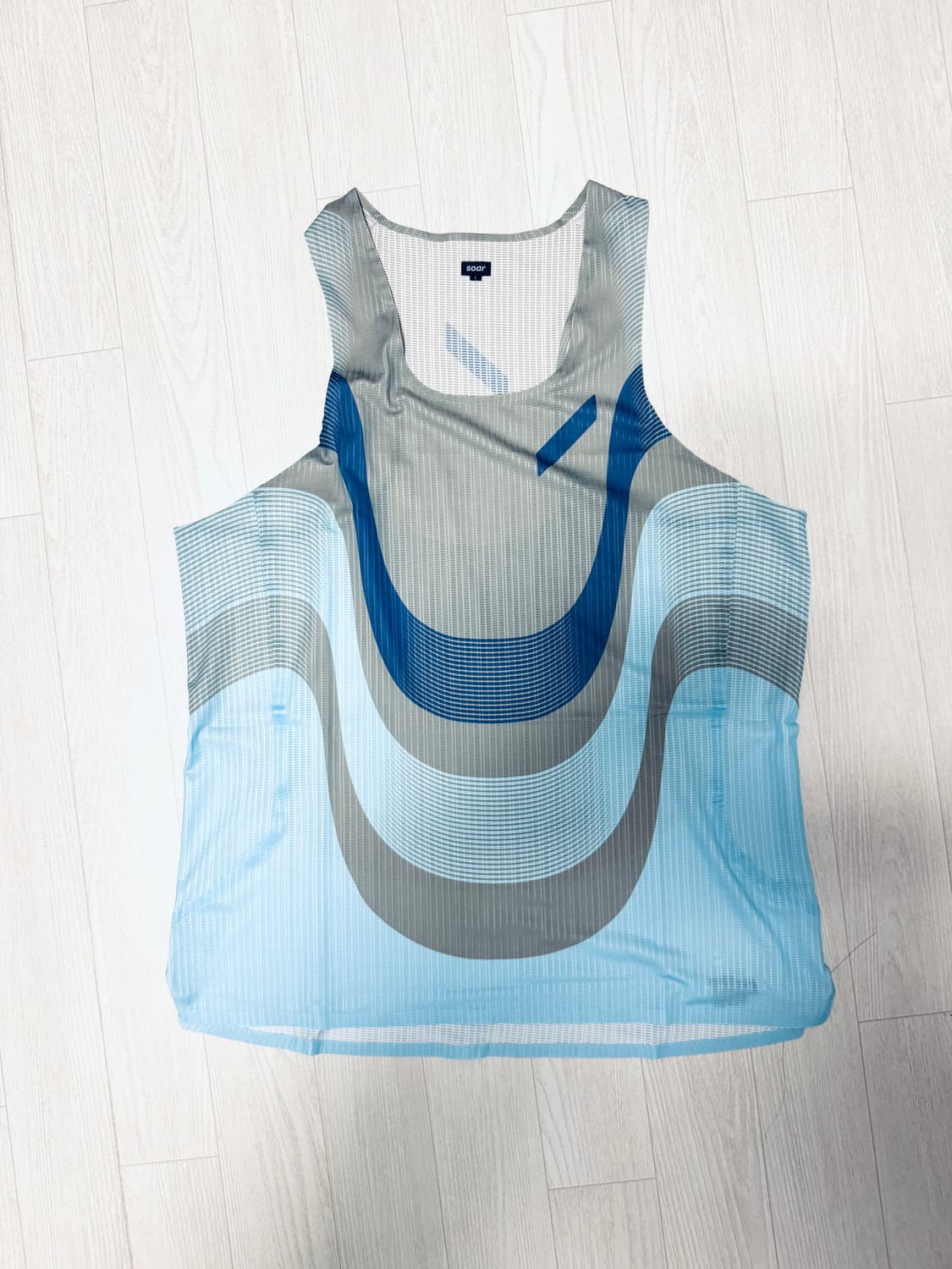 M Race Vest Blue/Grey/Light Blue 상품이미지1