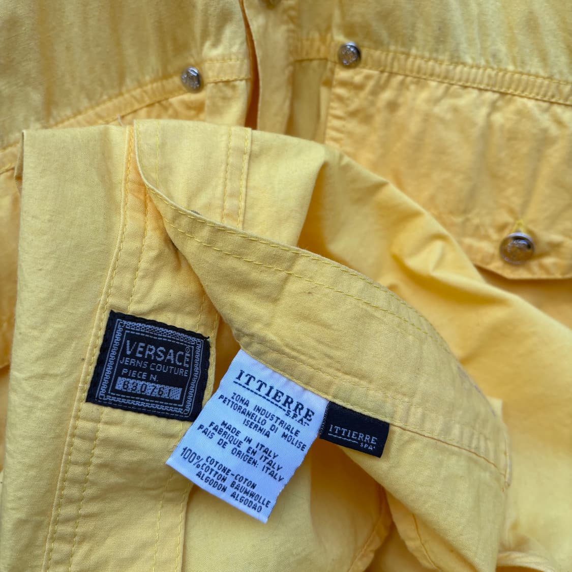 베르사체 메두사 버튼업 벌룬 셔츠 상품이미지9