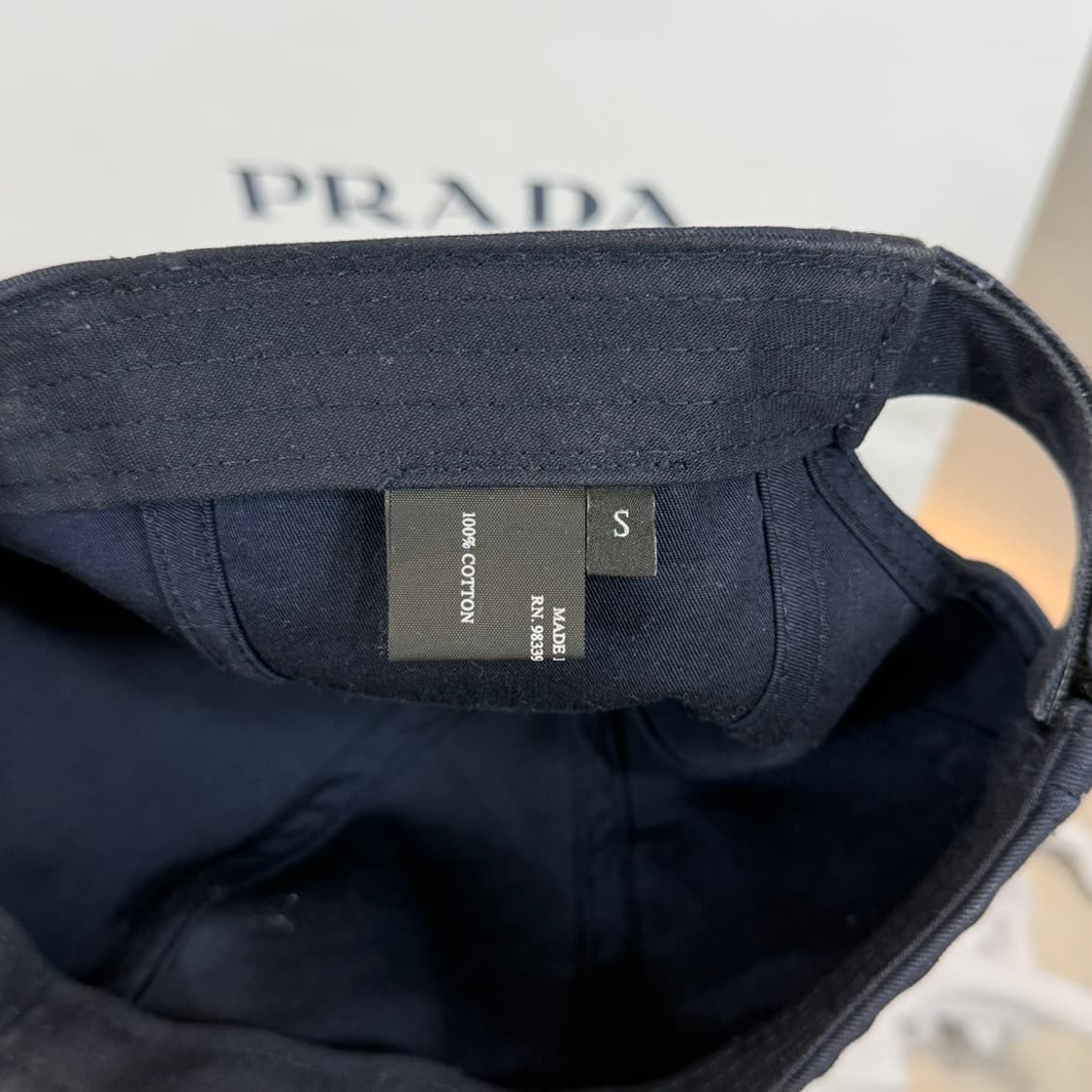 프라다 아메리칸 컵스 로고 모자 상품이미지4