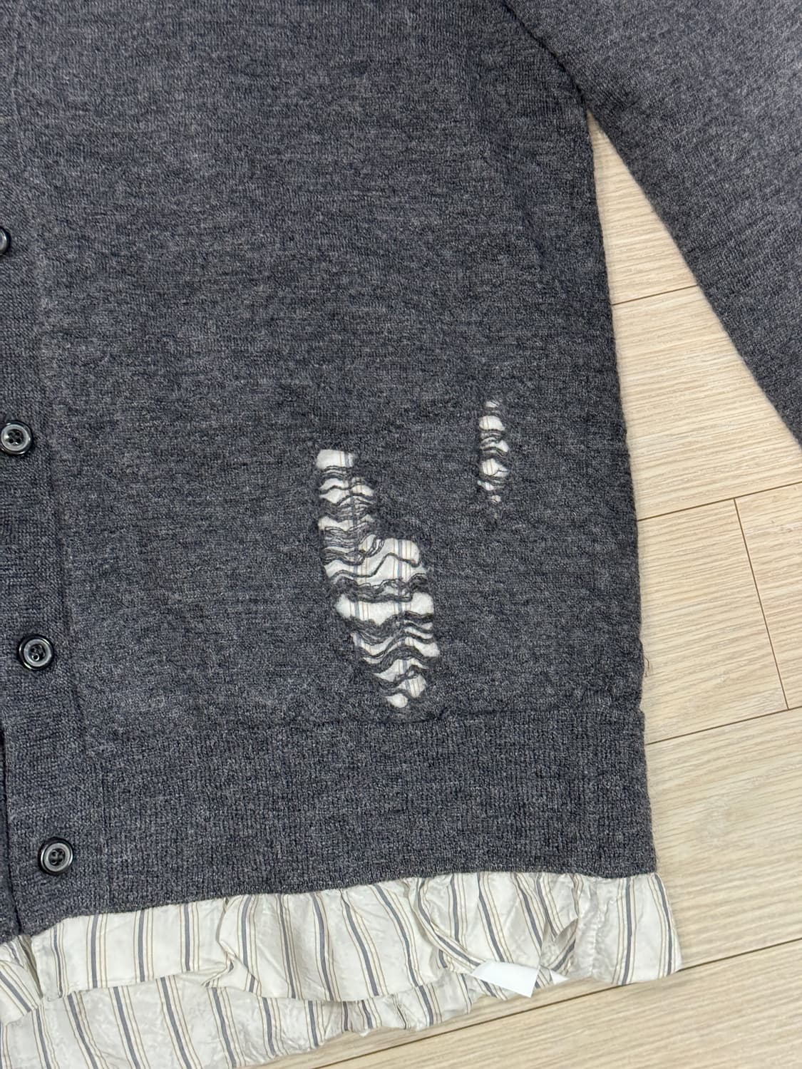 마르지엘라 디스트레스드 가디건 s 상품이미지2