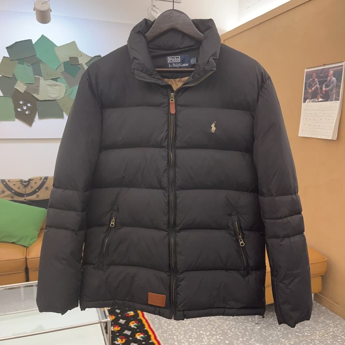 폴로 랄프로렌 빈티지 모던 시크블랙 푸퍼 다운 패딩 XXL C08540 상품이미지3